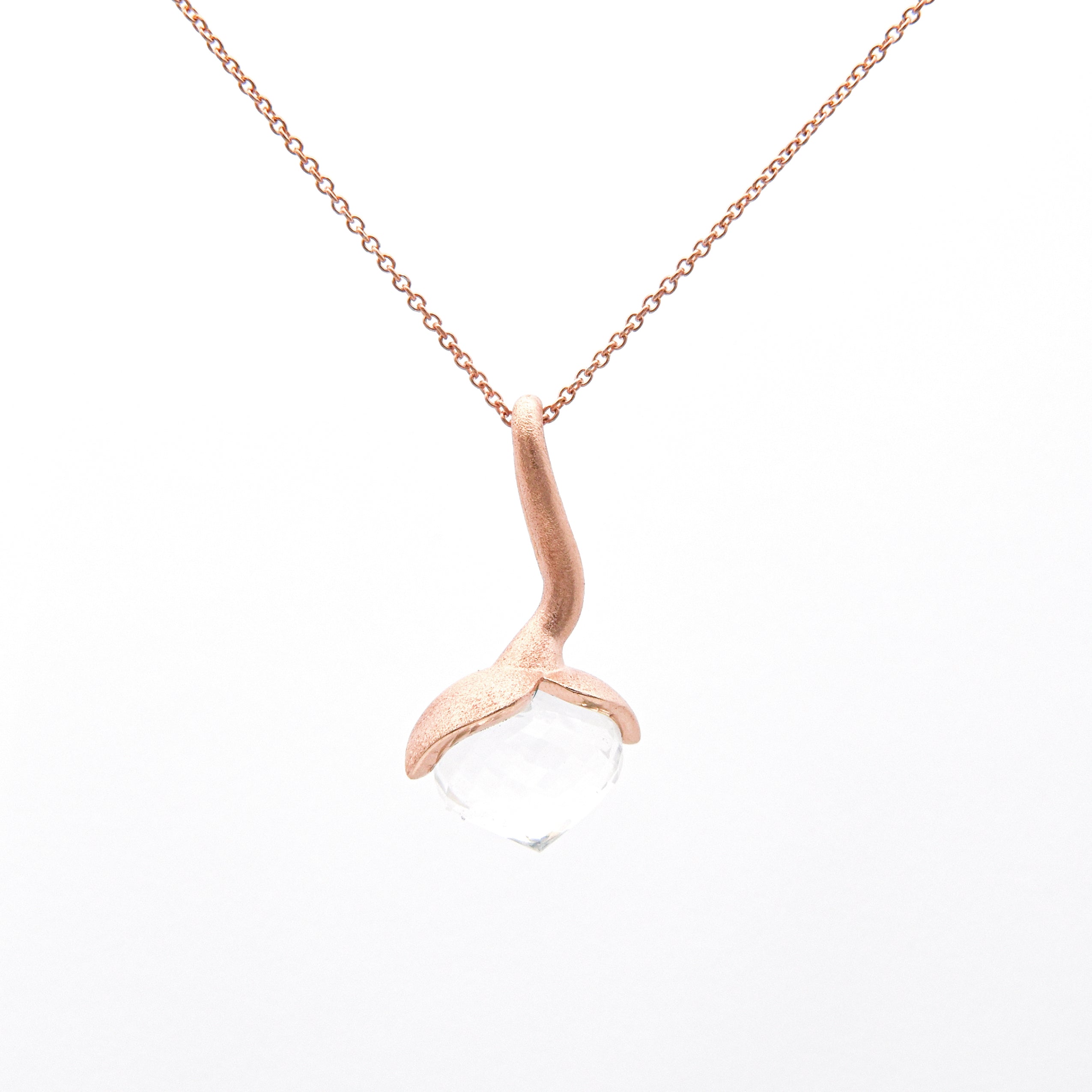 Dolce Anhänger "big" mit Bergkristall 925/-