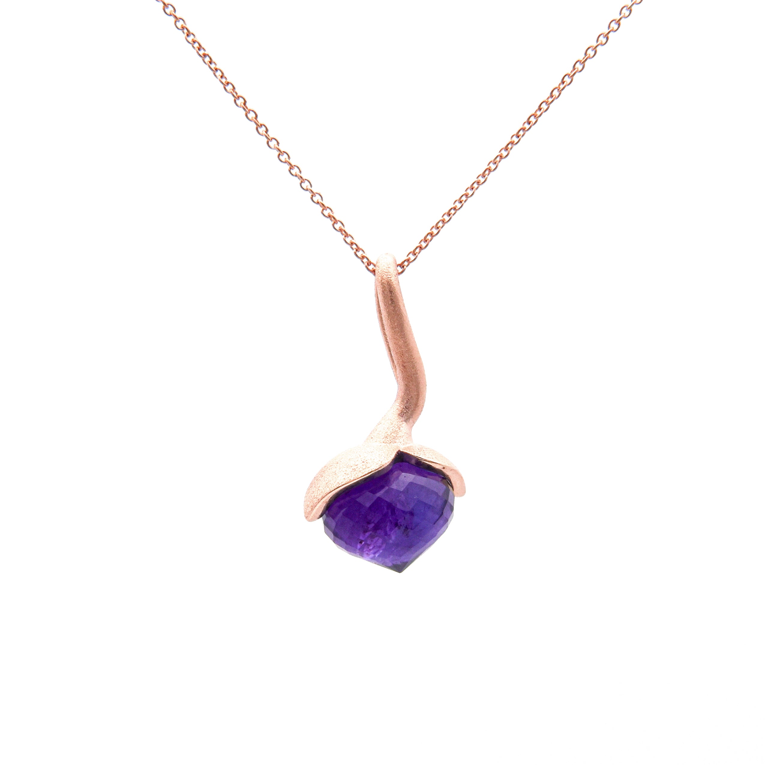 Dolce Anhänger "big" mit Amethyst 925/-