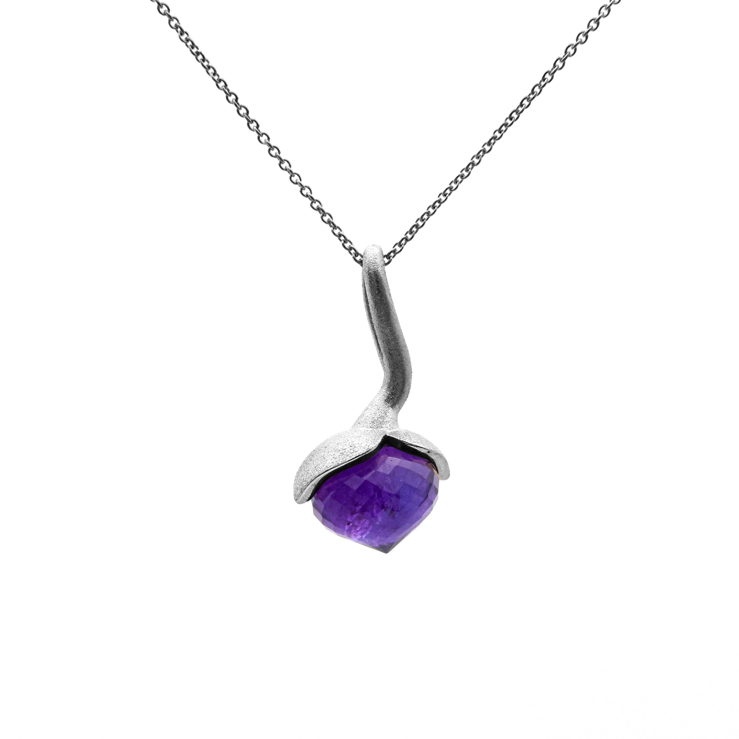 Dolce Anhänger "big" mit Amethyst 925/-