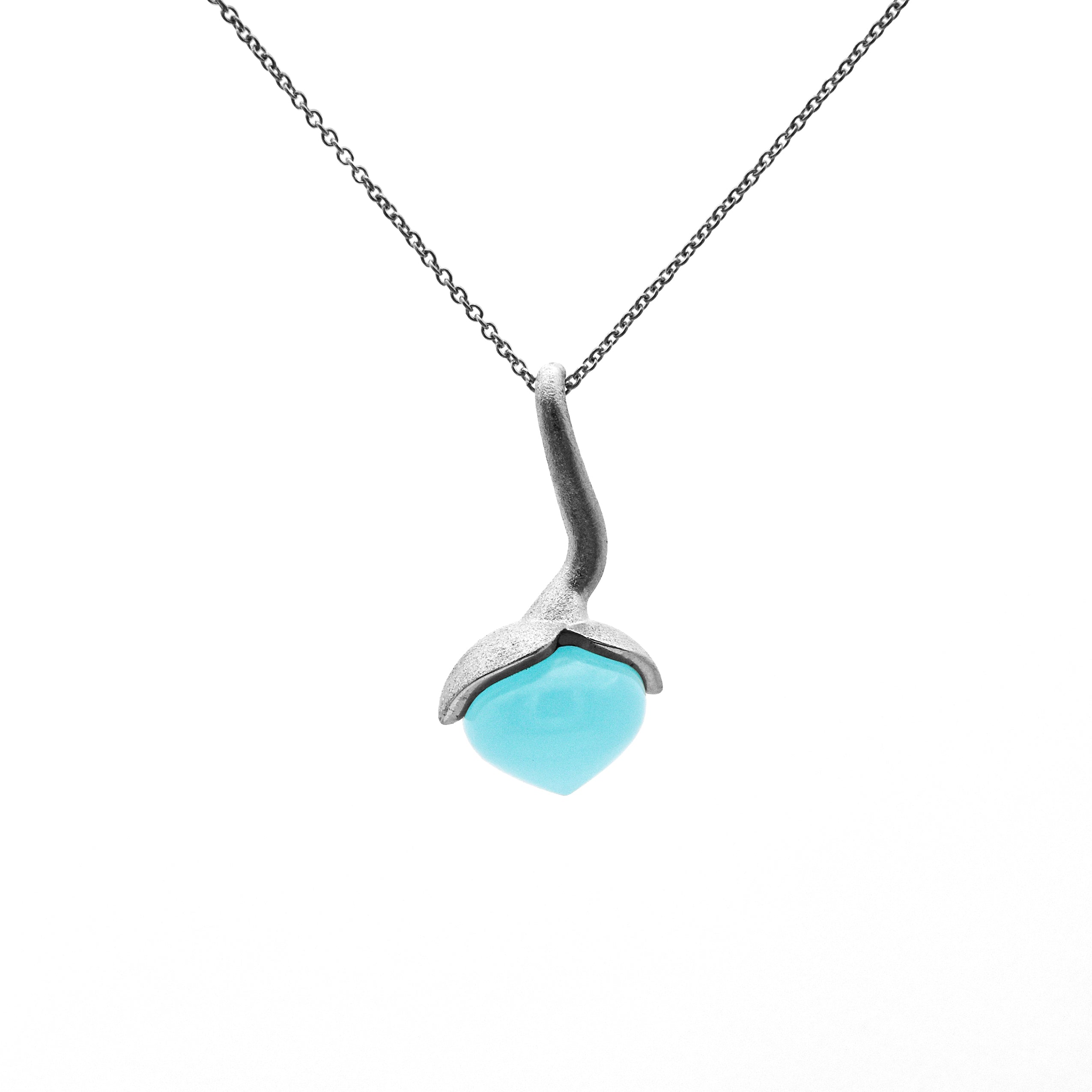 Dolce hängsmycke "stort" med kalcedon rec. 925/-