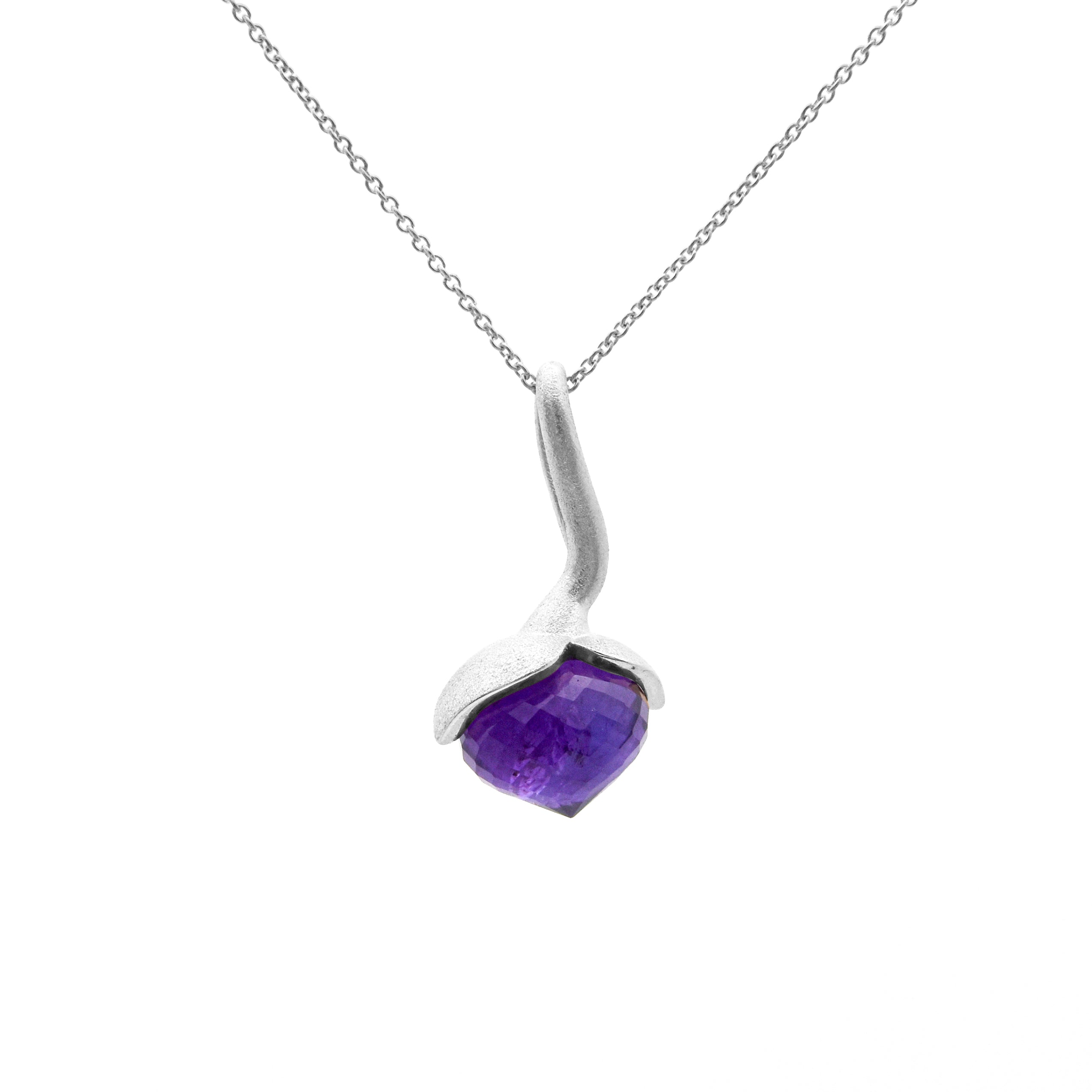 Dolce Anhänger "big" mit Amethyst 925/-