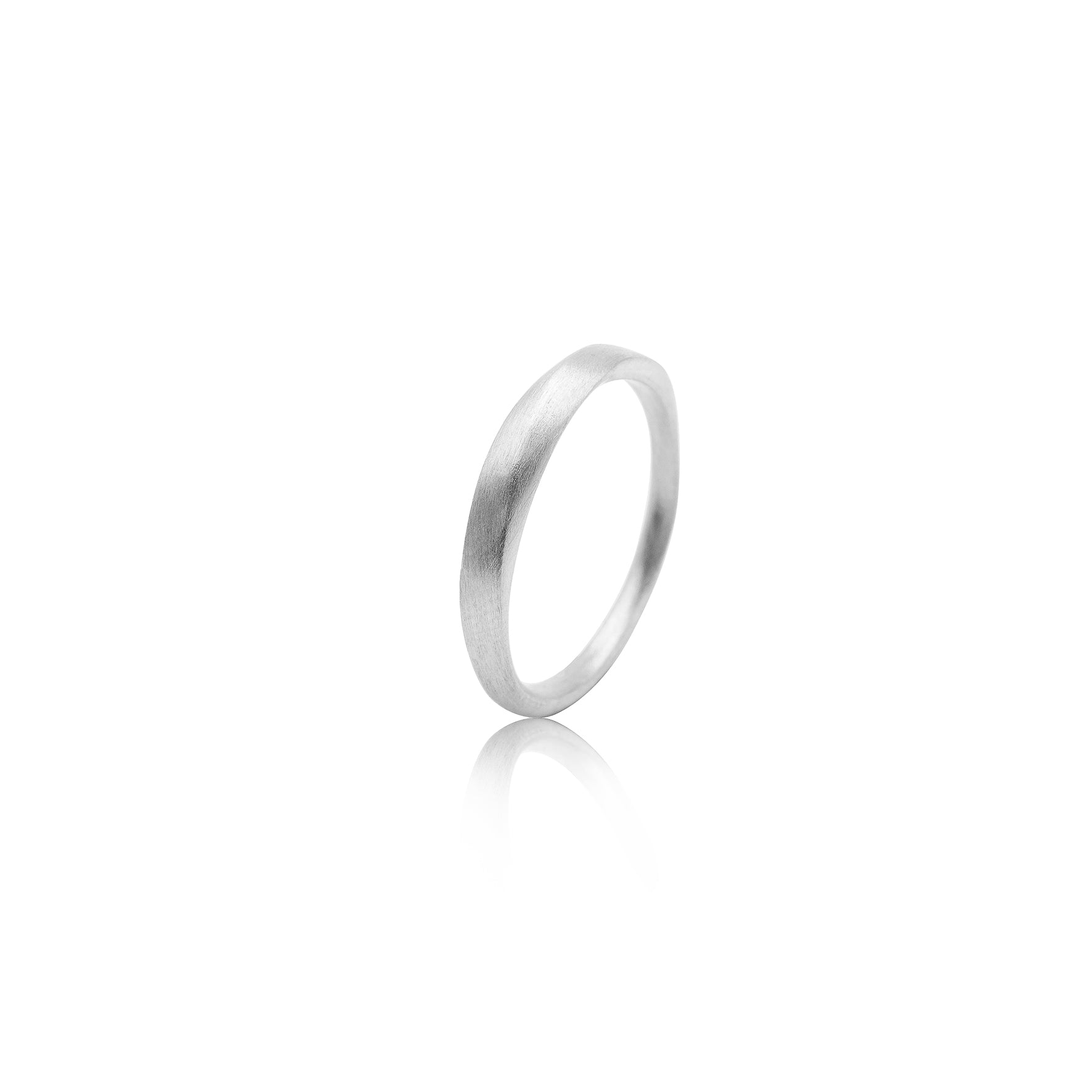 GOLDEN Ring "smal full" in 585/- Gold