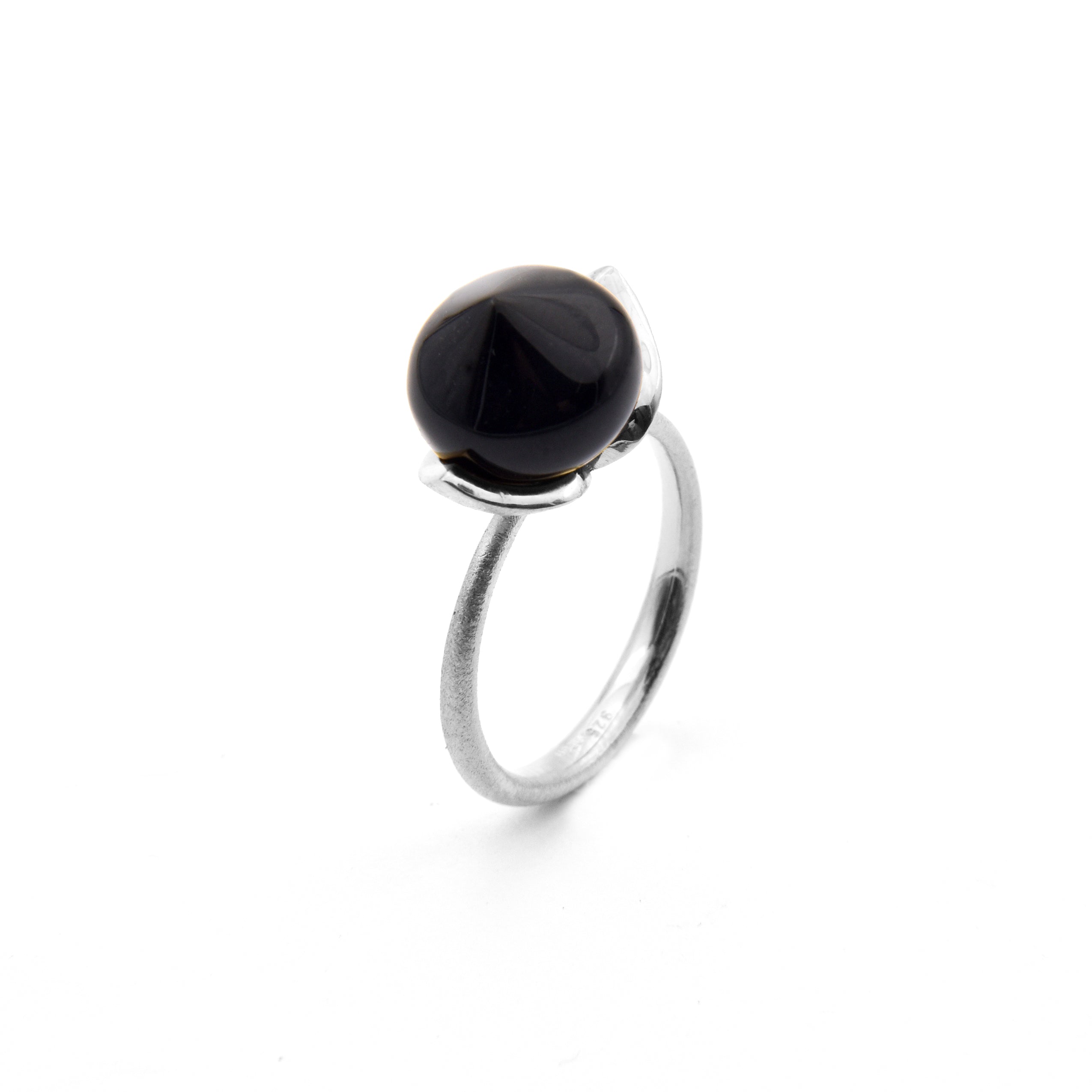 Dolce Ring "medium" mit Onix 925/-