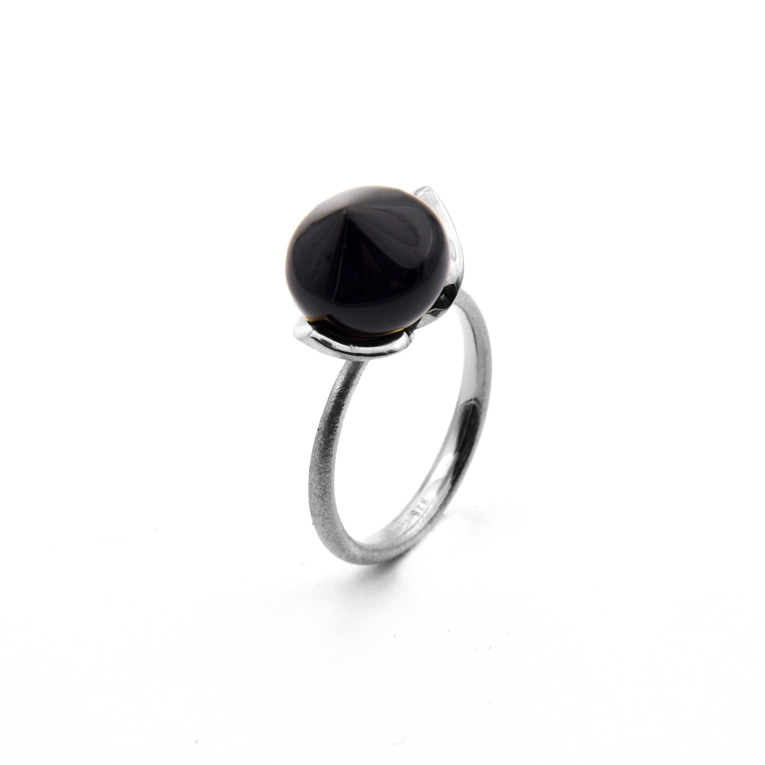 Dolce Ring "medium" mit Onix 925/-