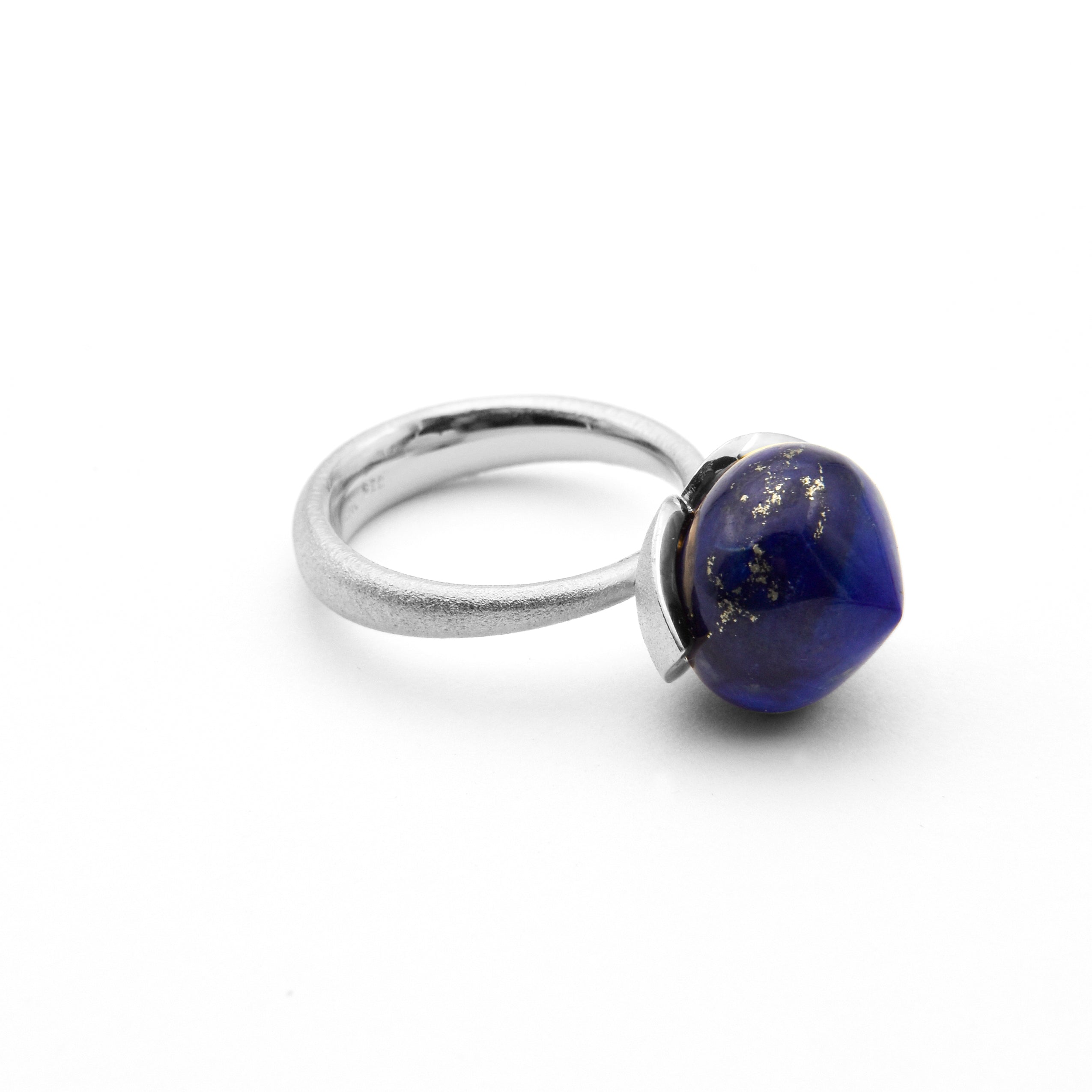 Dolce Ring "big" mit Lapis Lazuli 925/-