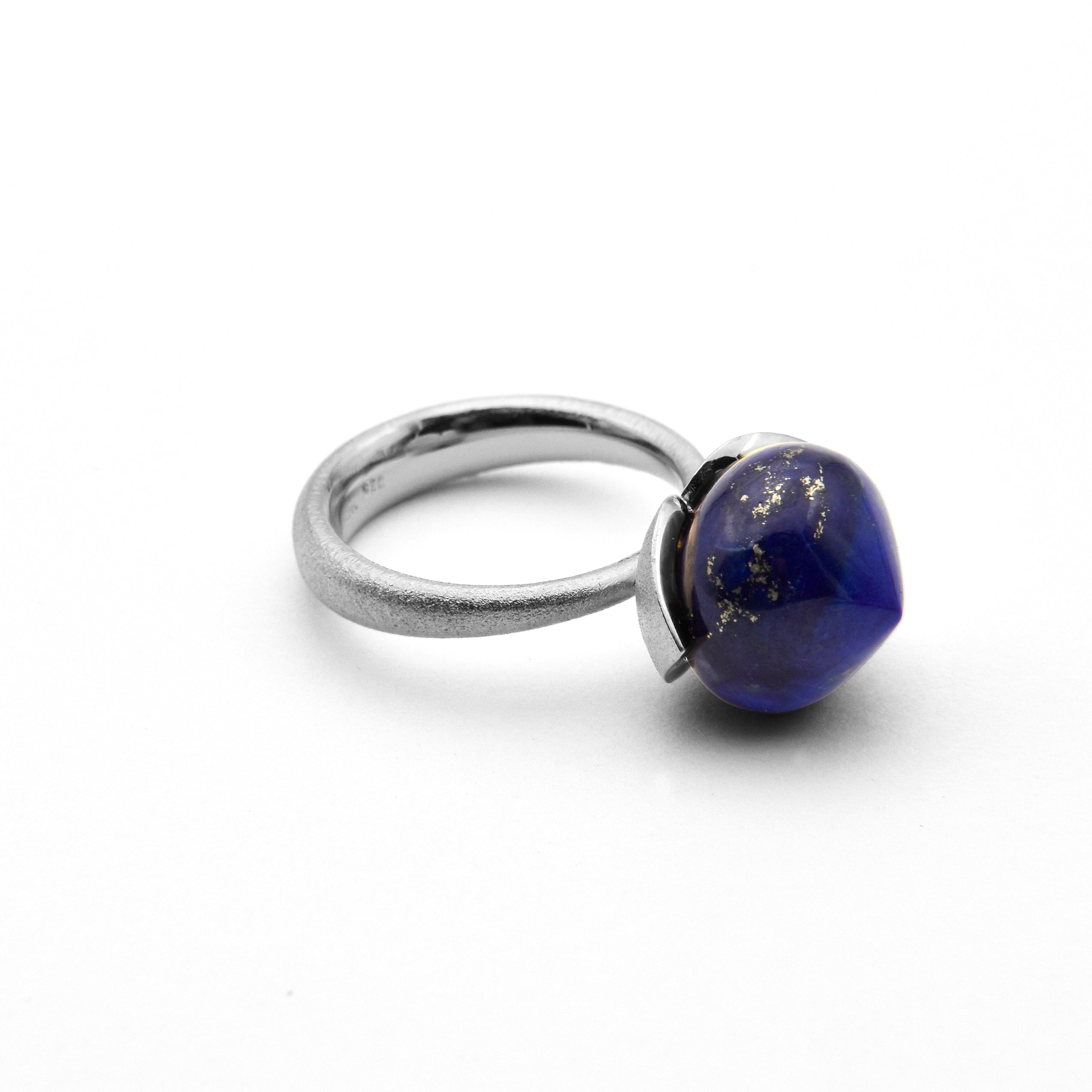 Dolce Ring "big" mit Lapis Lazuli 925/-