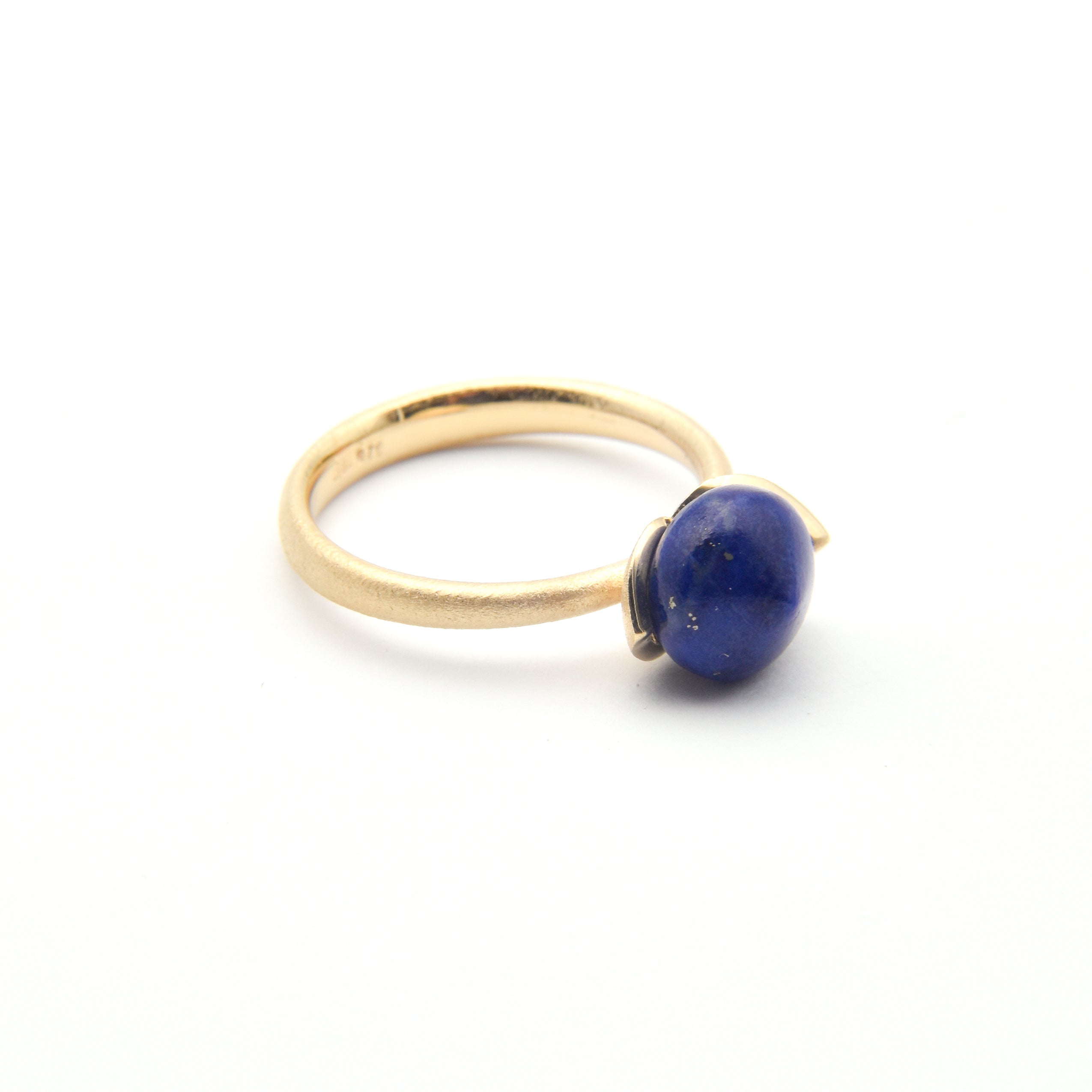 Dolce Ring "smal" mit Lapis Lazuli 925/-
