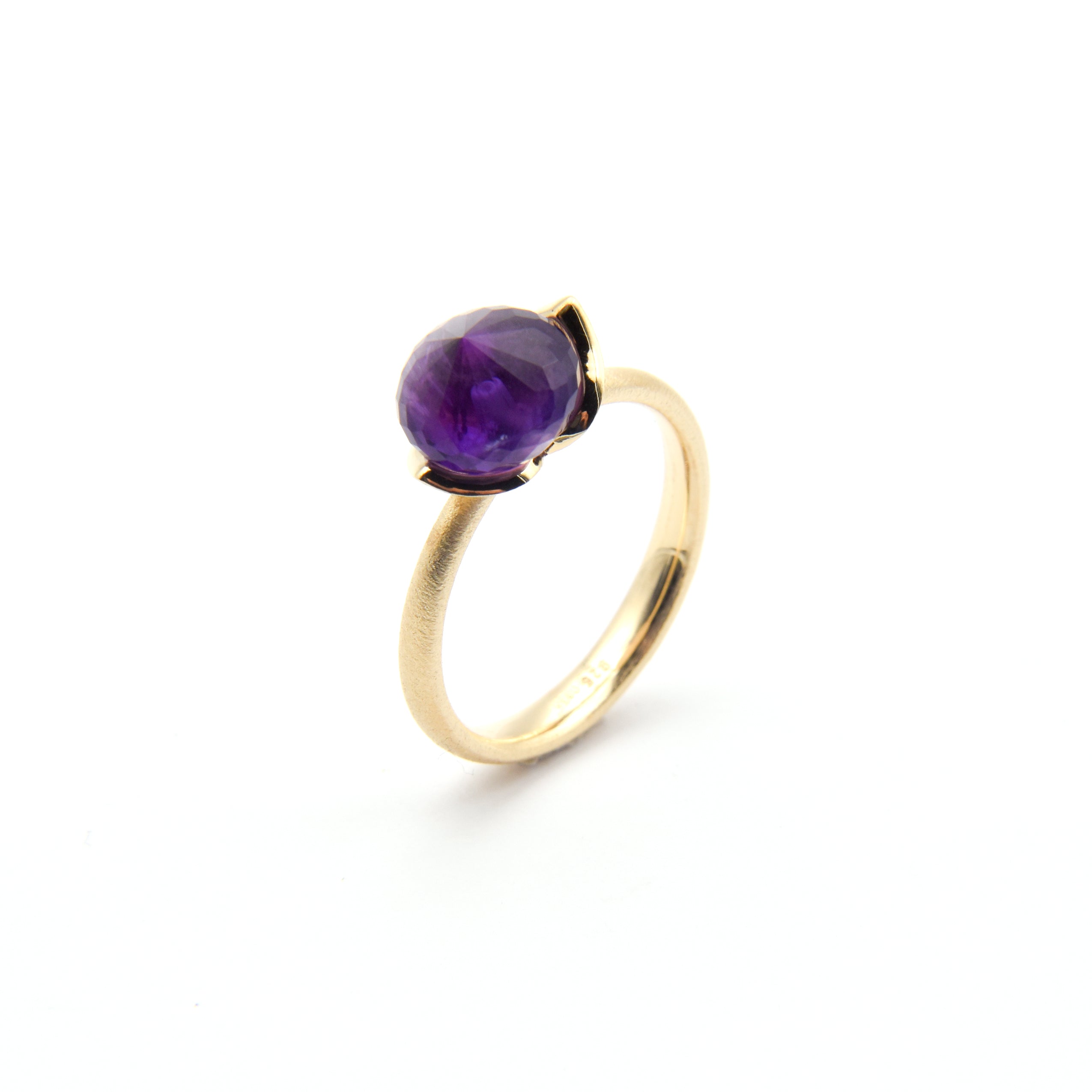 Anello Dolce "smal" con ametista 925/-