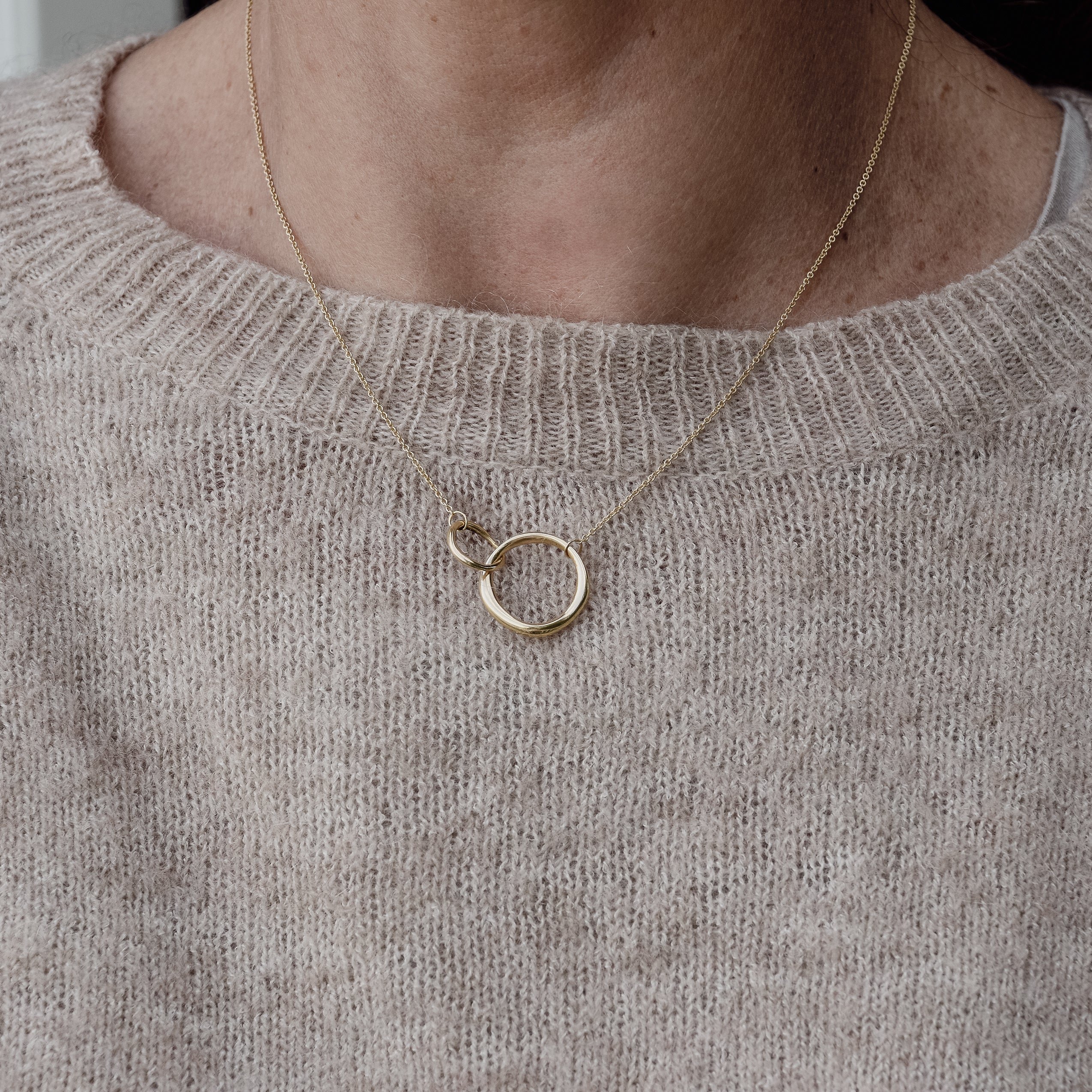 Closed pendant "two" 925/-