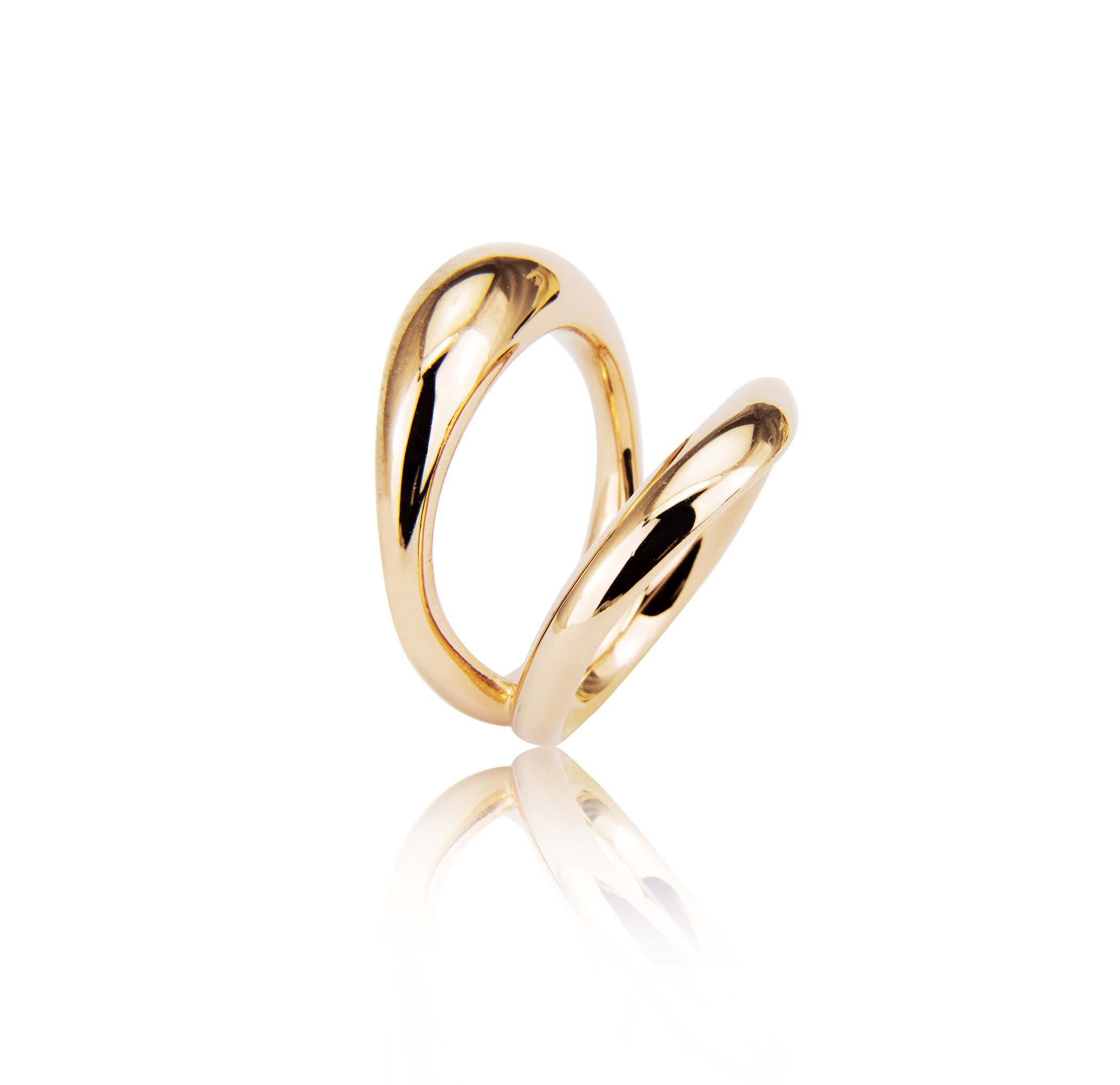Closed ring "double" 925/-
