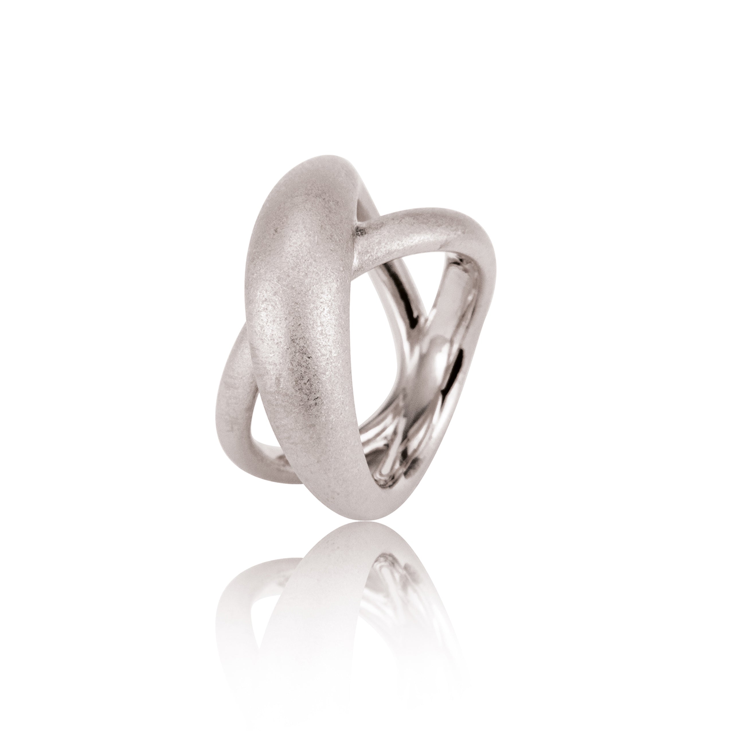 Closed Ring "cross" 925/-