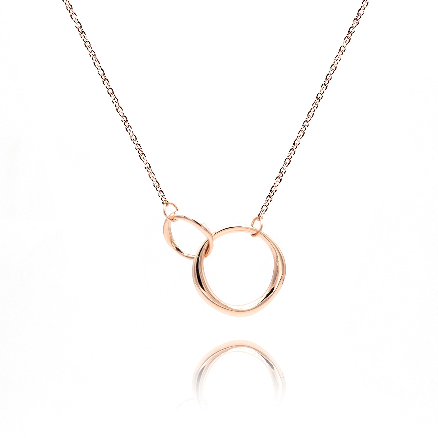 Gesloten hanger "twee" 925/-