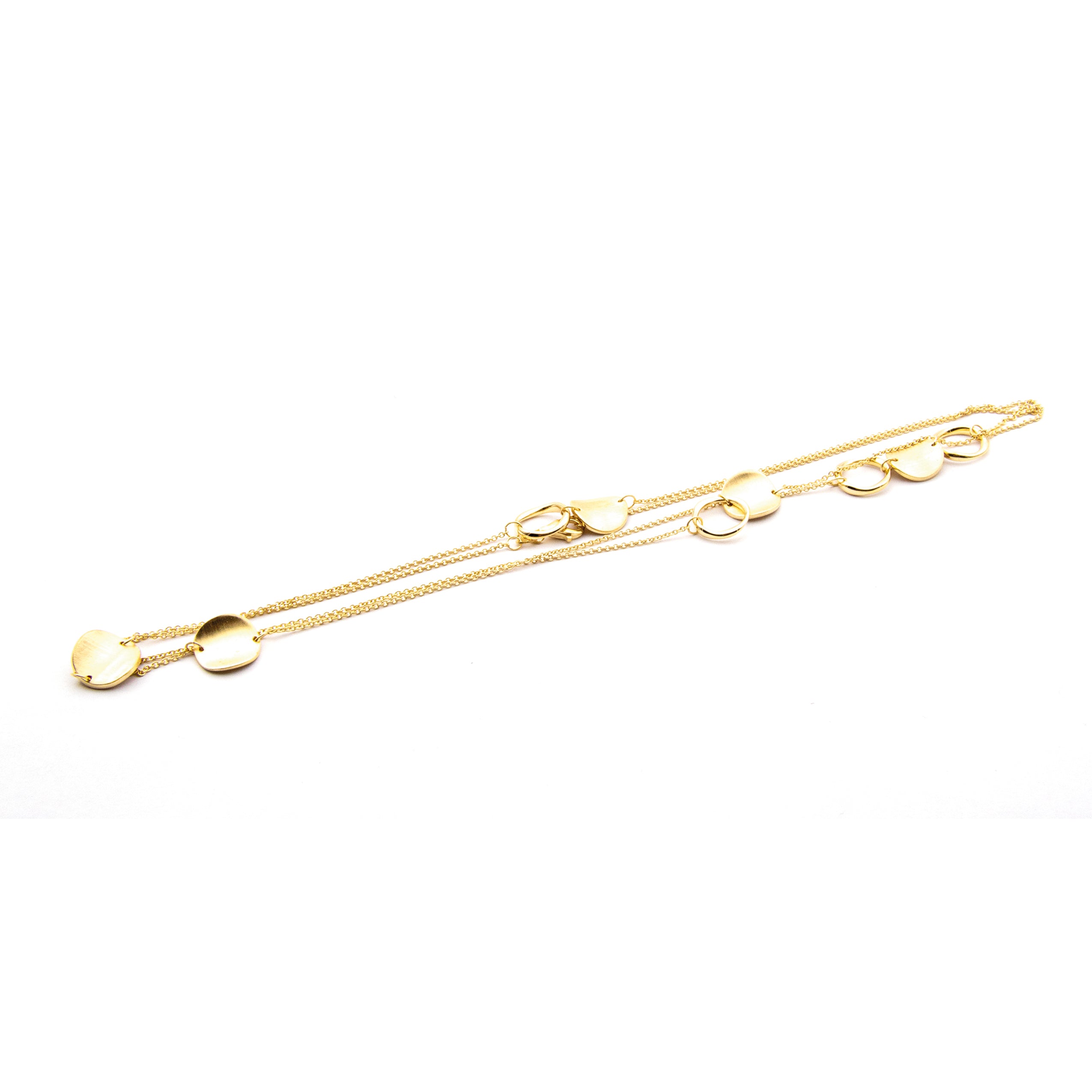 Slutet halsband "circle mini 2" 925/-