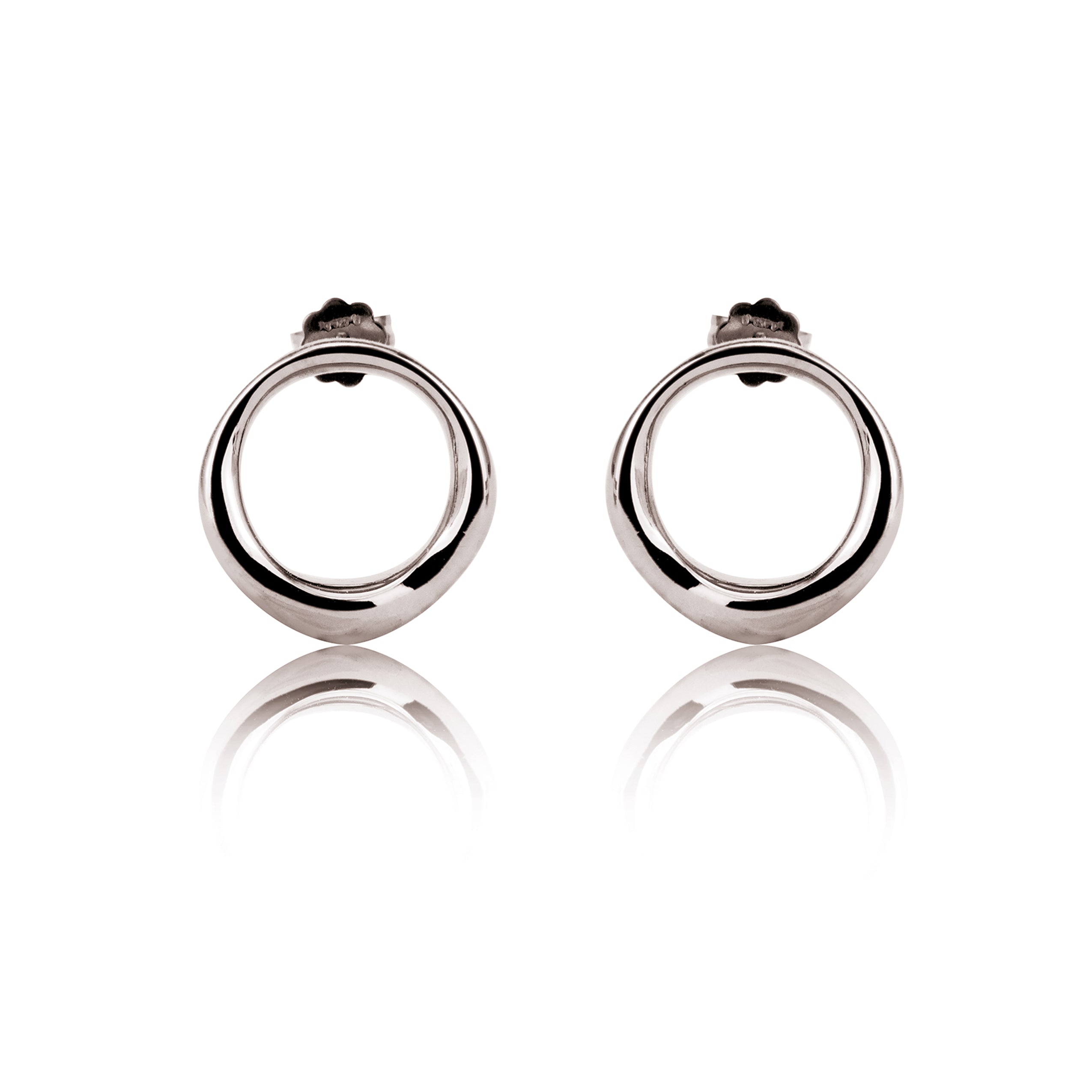 Closed Ohrringe circle "medium" 925/-