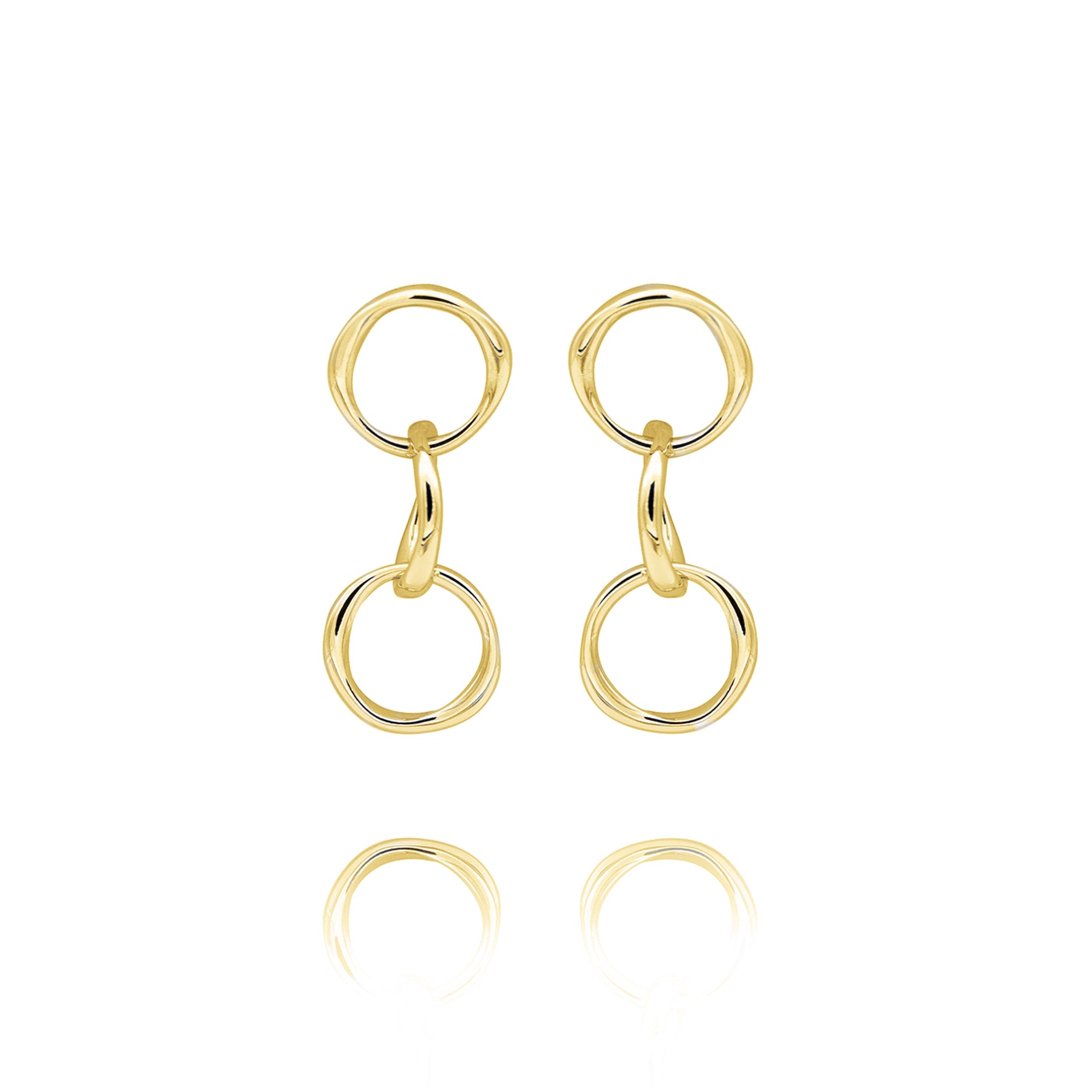 Orecchino chiuso "mini 3" 925/-