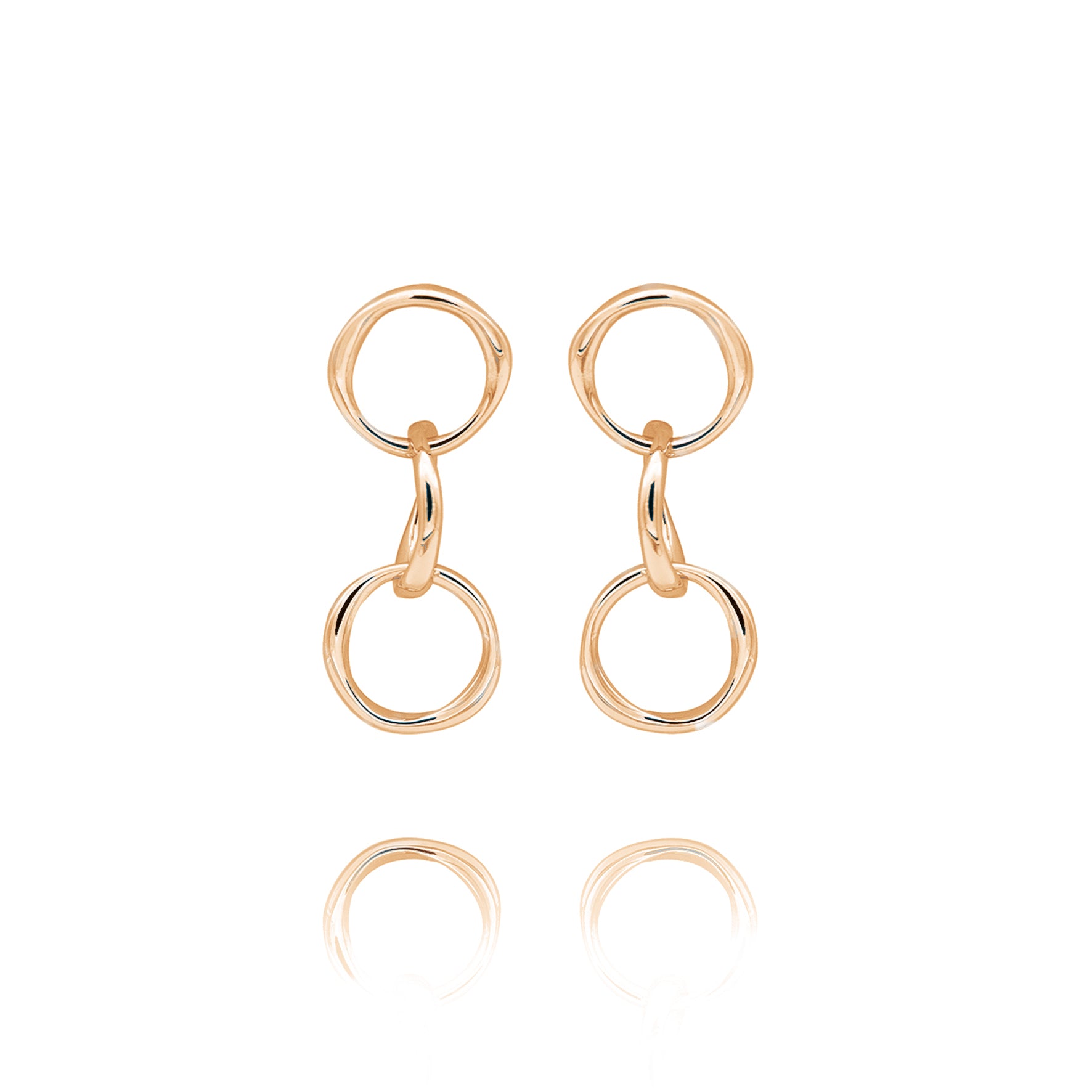Orecchino chiuso "mini 3" 925/-