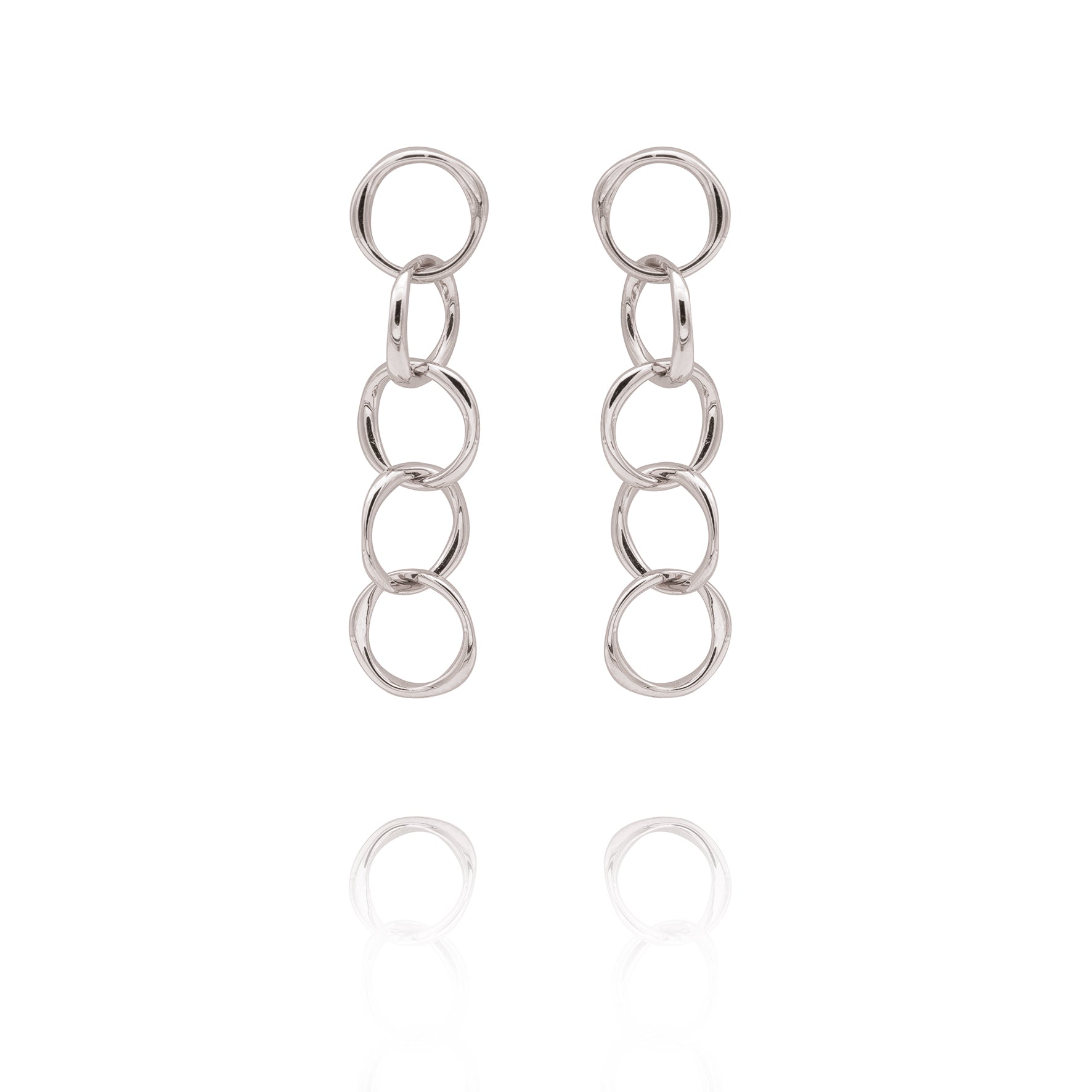 Orecchino chiuso "mini 5" 925/-