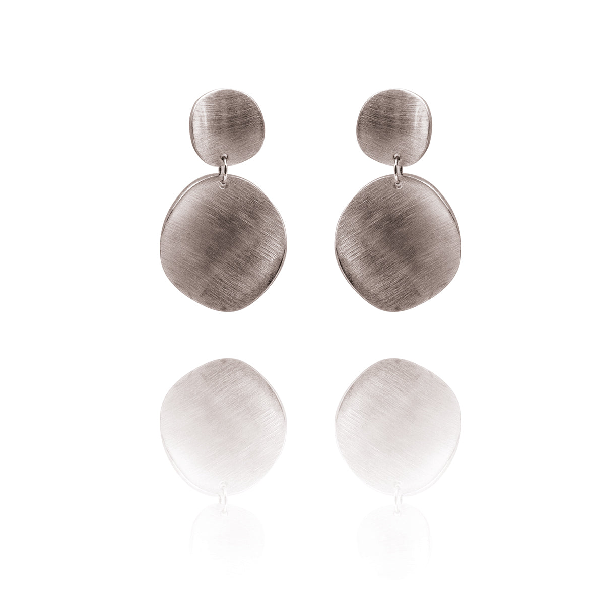 Closed Ohrringe "double " 925/-