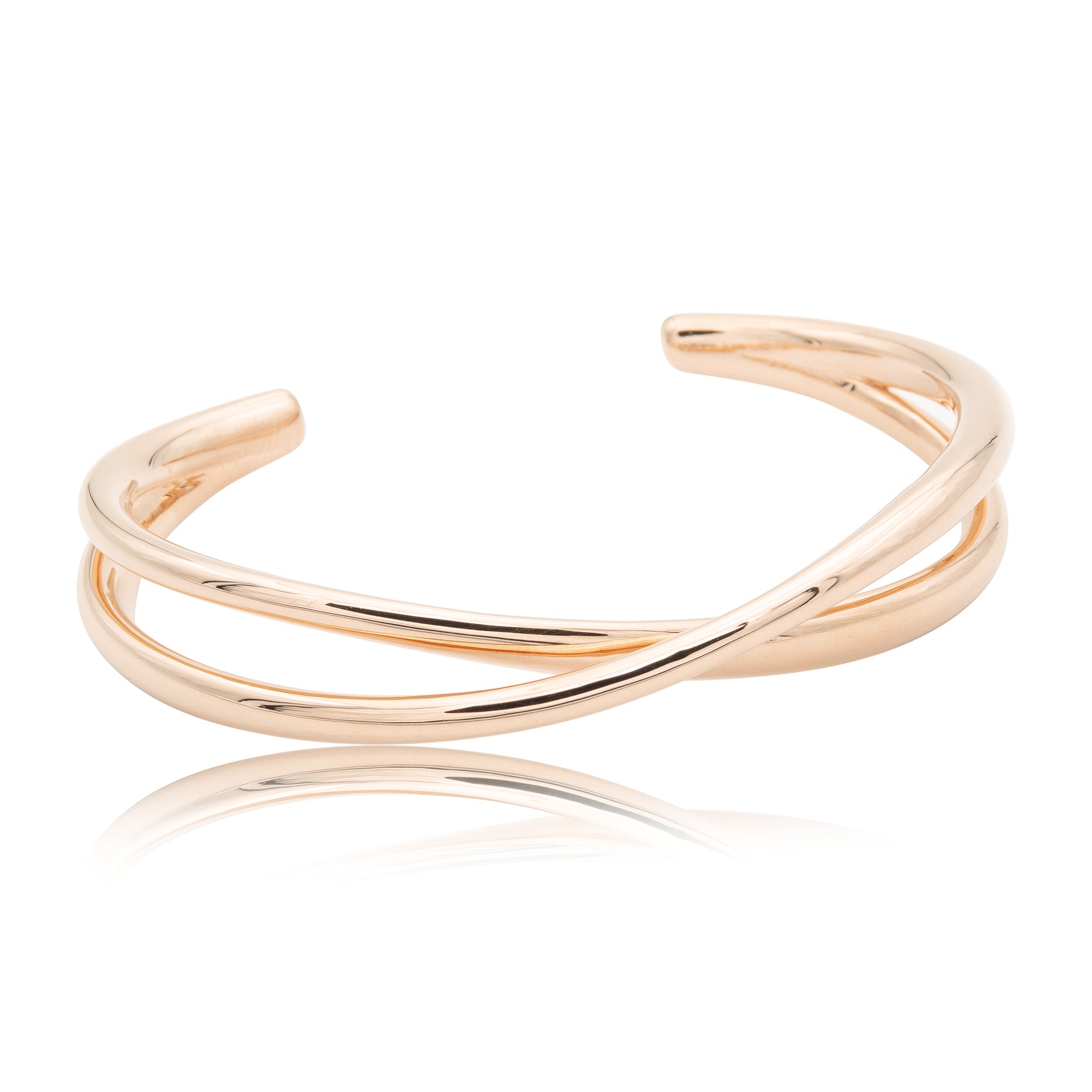 Bracciale chiuso "croce" 925/-