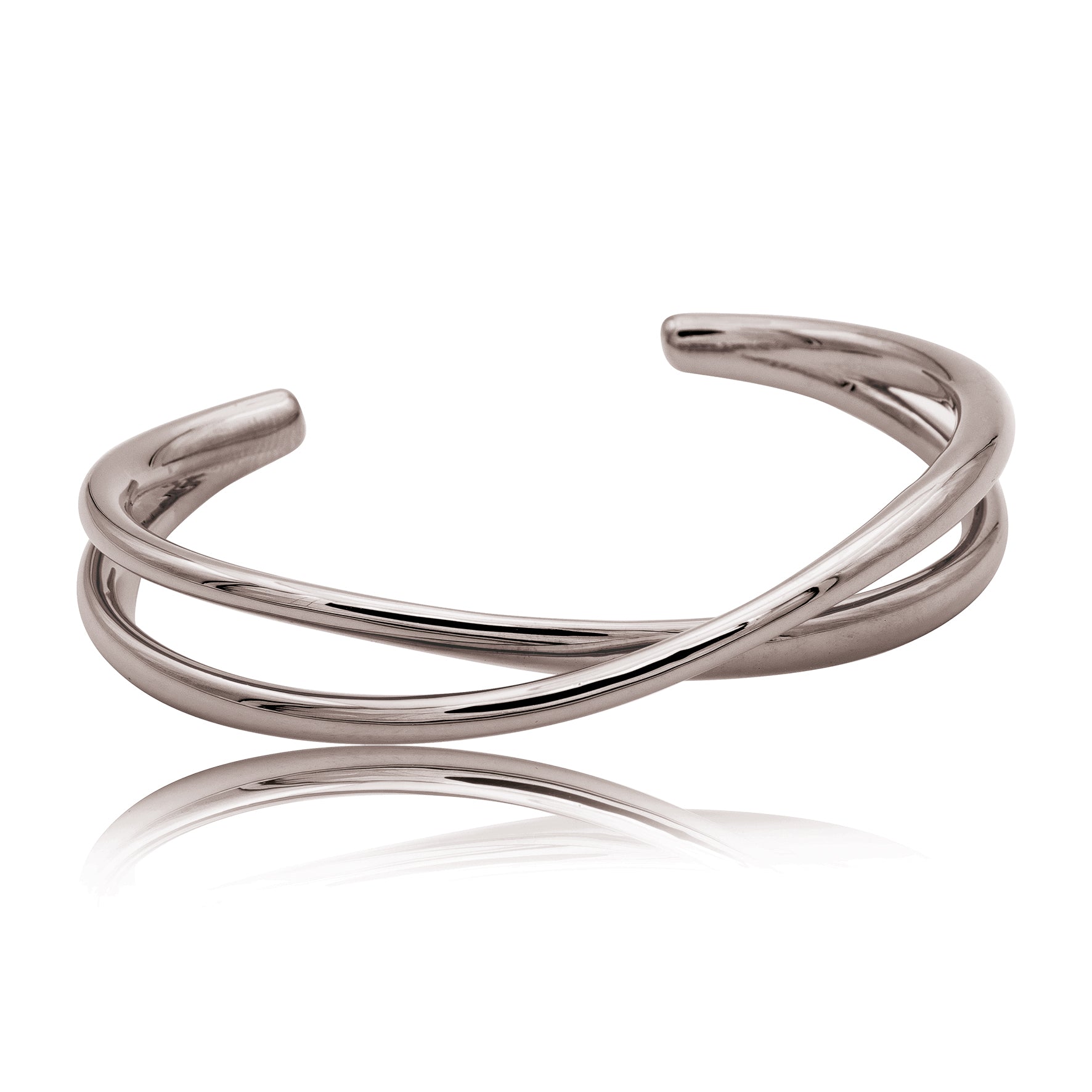 Bracciale chiuso "croce" 925/-