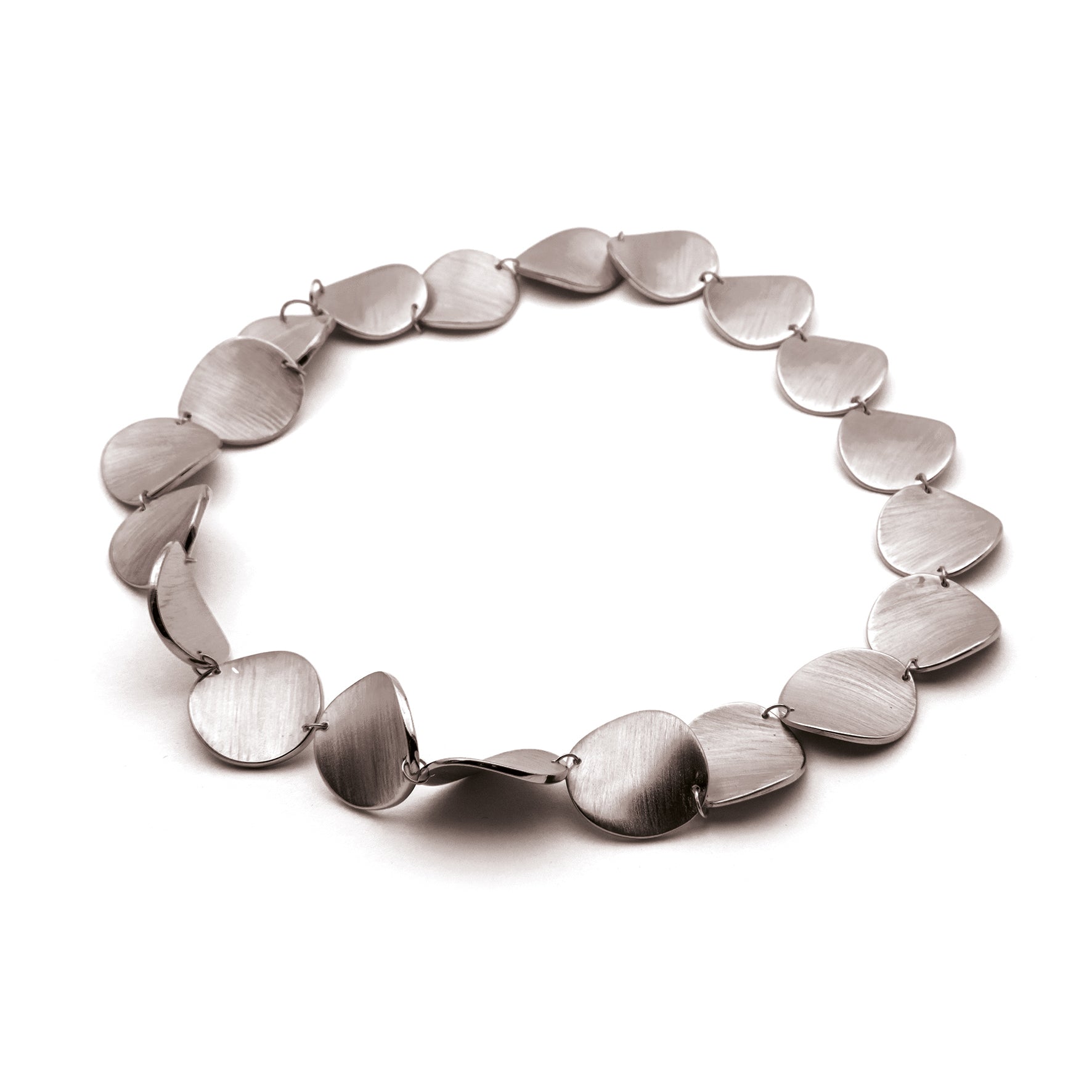 Closed necklace "circle midi" 925/-