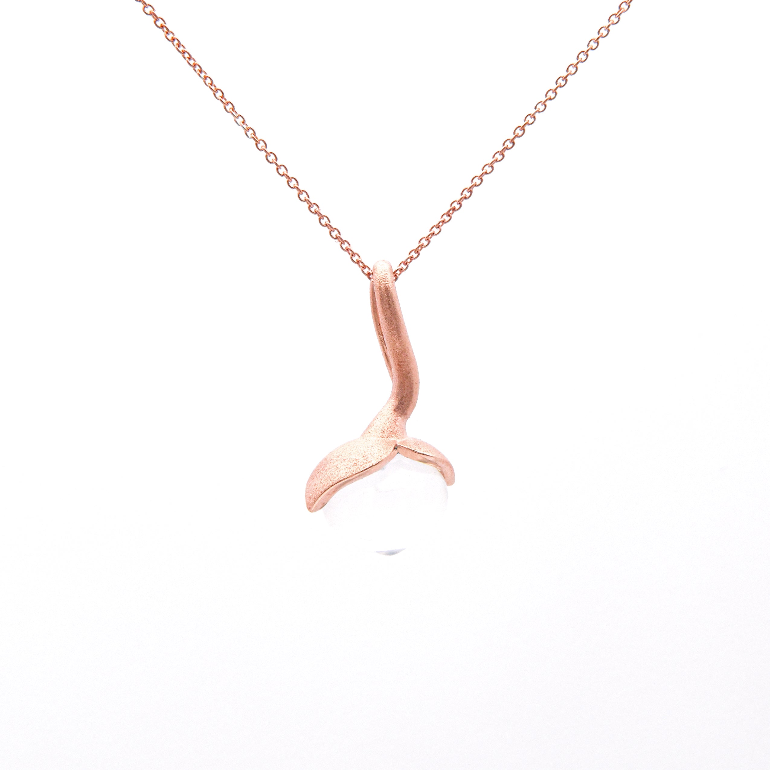 Dolce hanger "groot" met melkkwarts 925/-