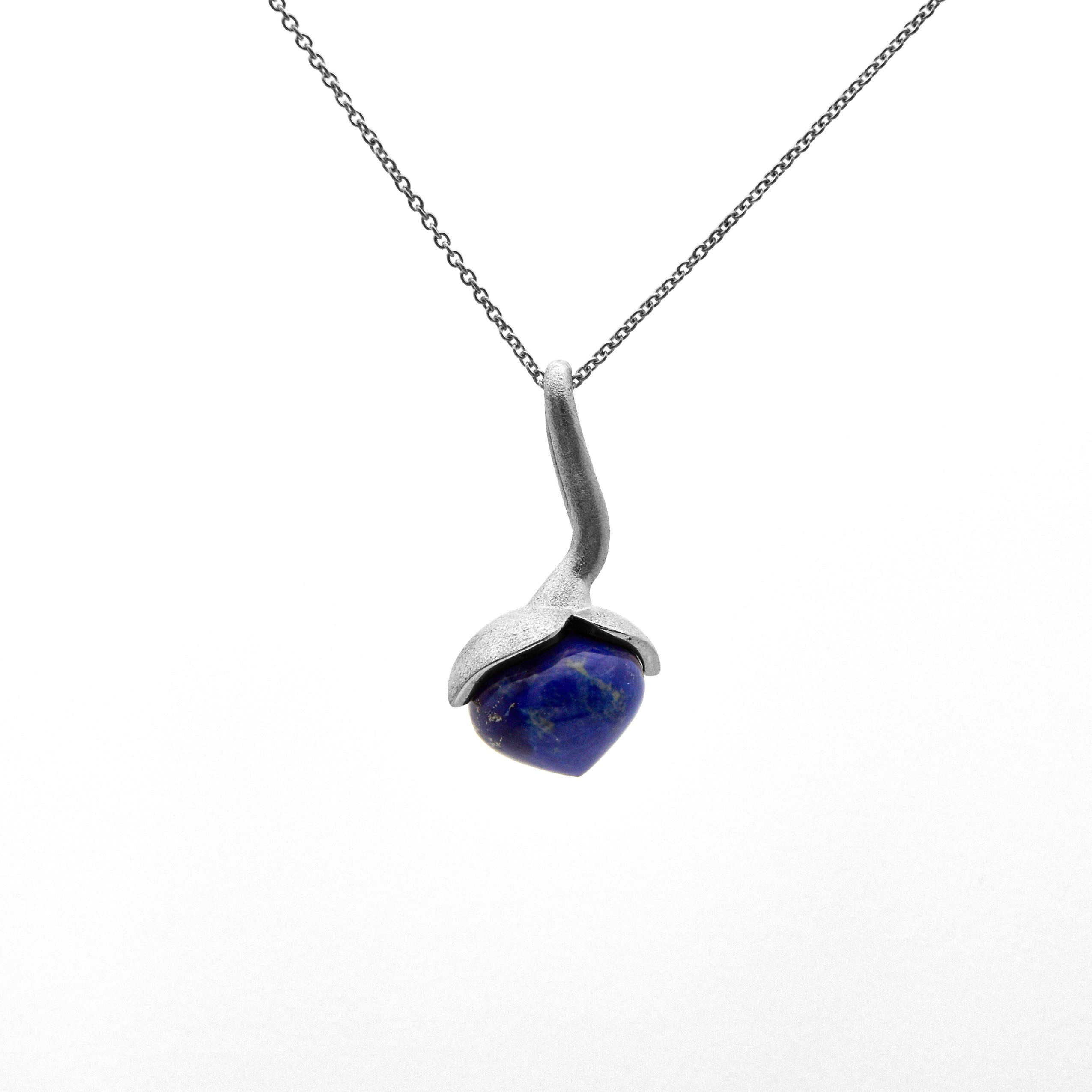 Dolce pendant "big" with lapis 925/-