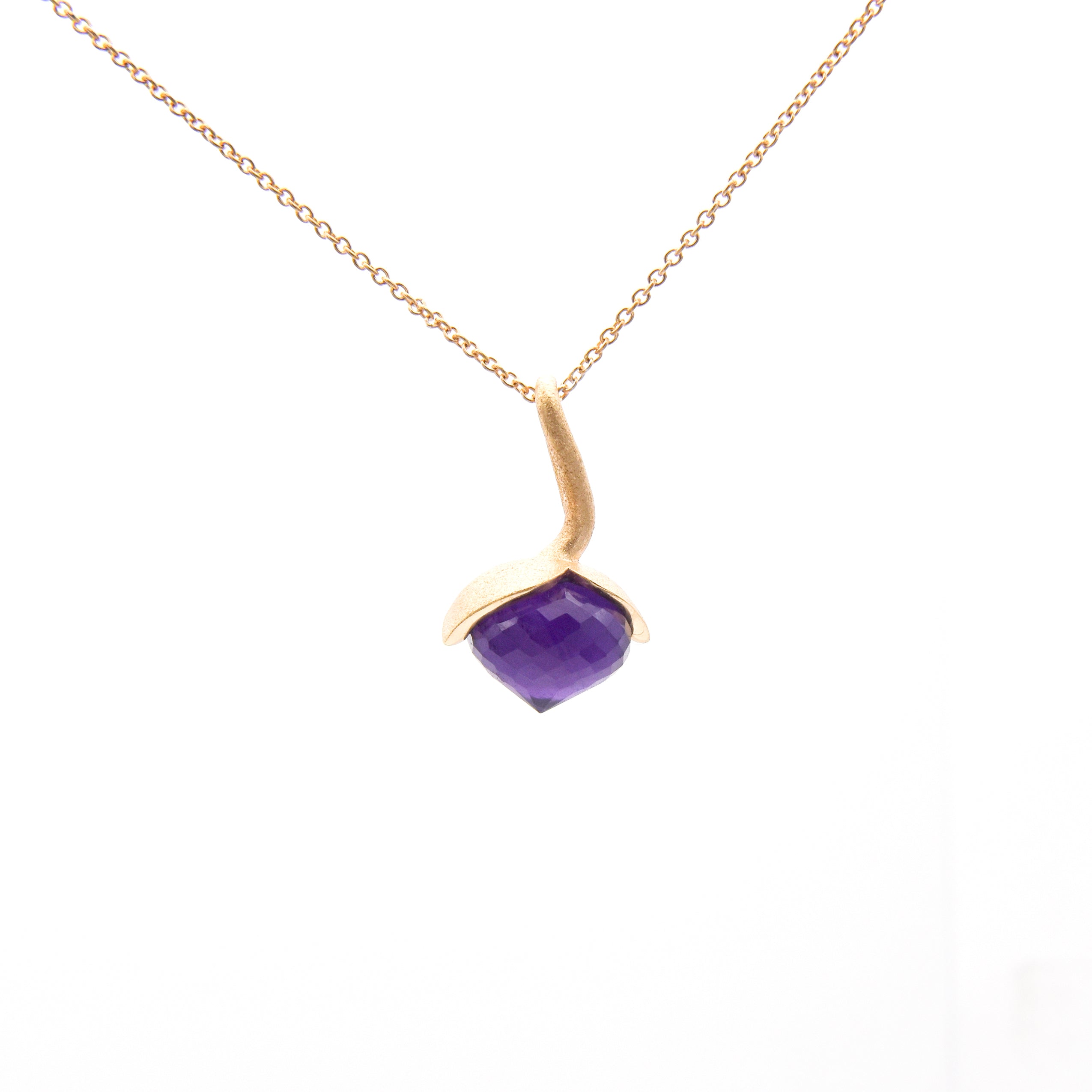 Dolce Anhänger "medium" mit Amethyst 925/-