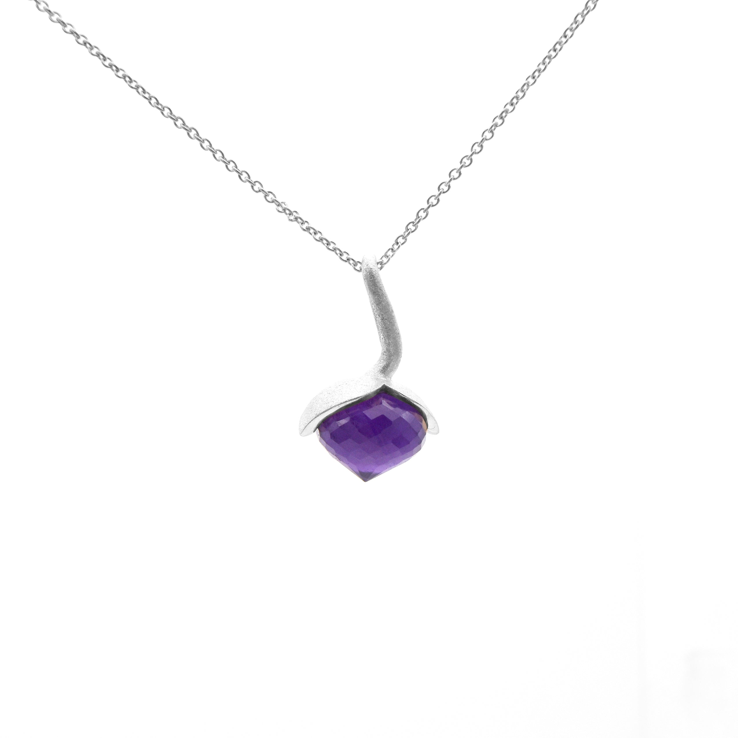 Dolce pendant "medium" with amethyst 925/-