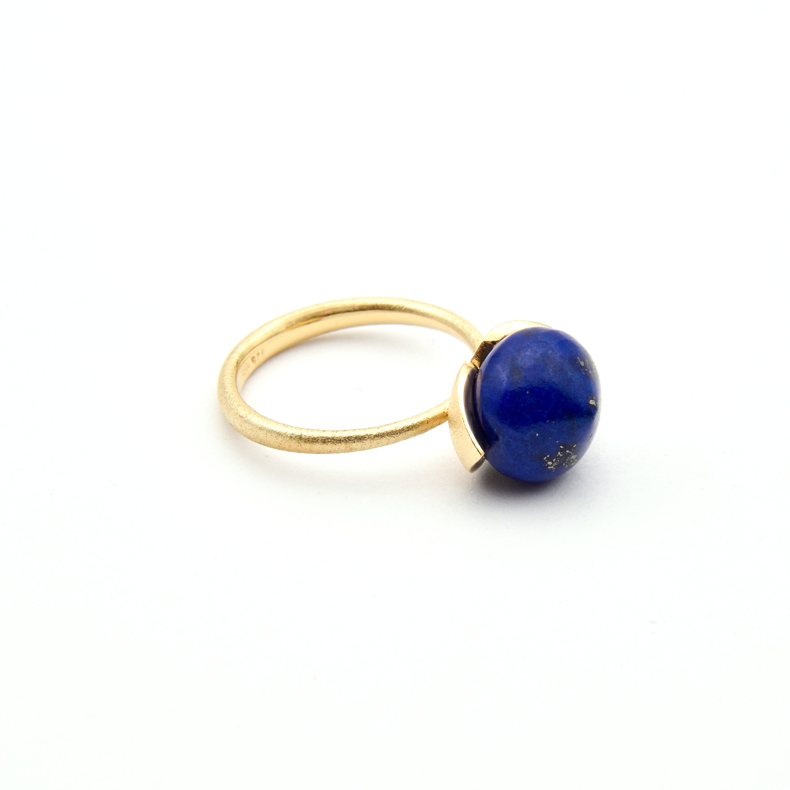 Dolce ring "medium" met lapis lazuli 925/-