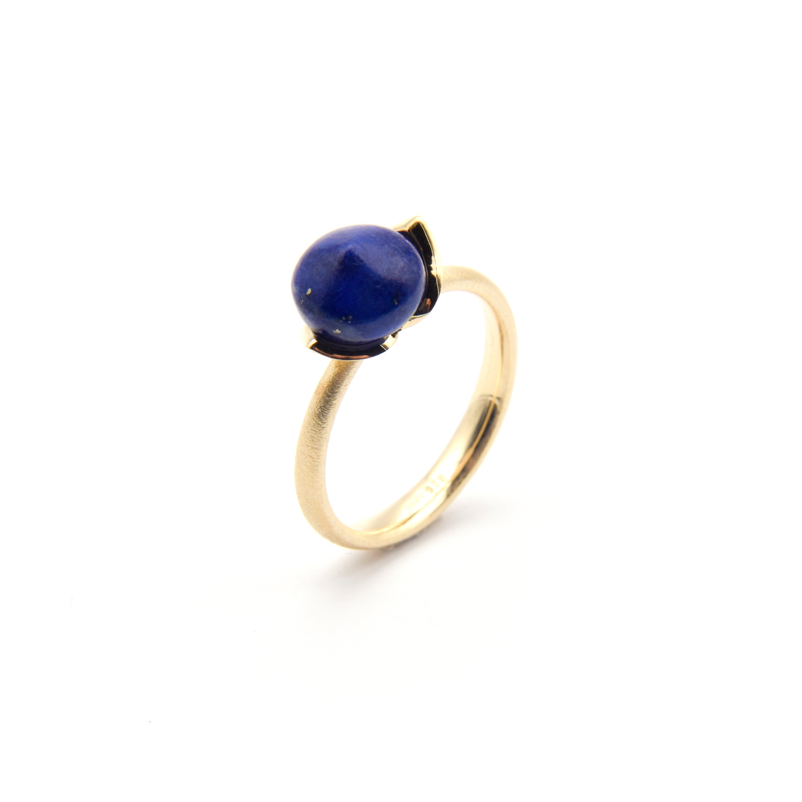 Dolce ring "smal" med lapis lazuli 925/-