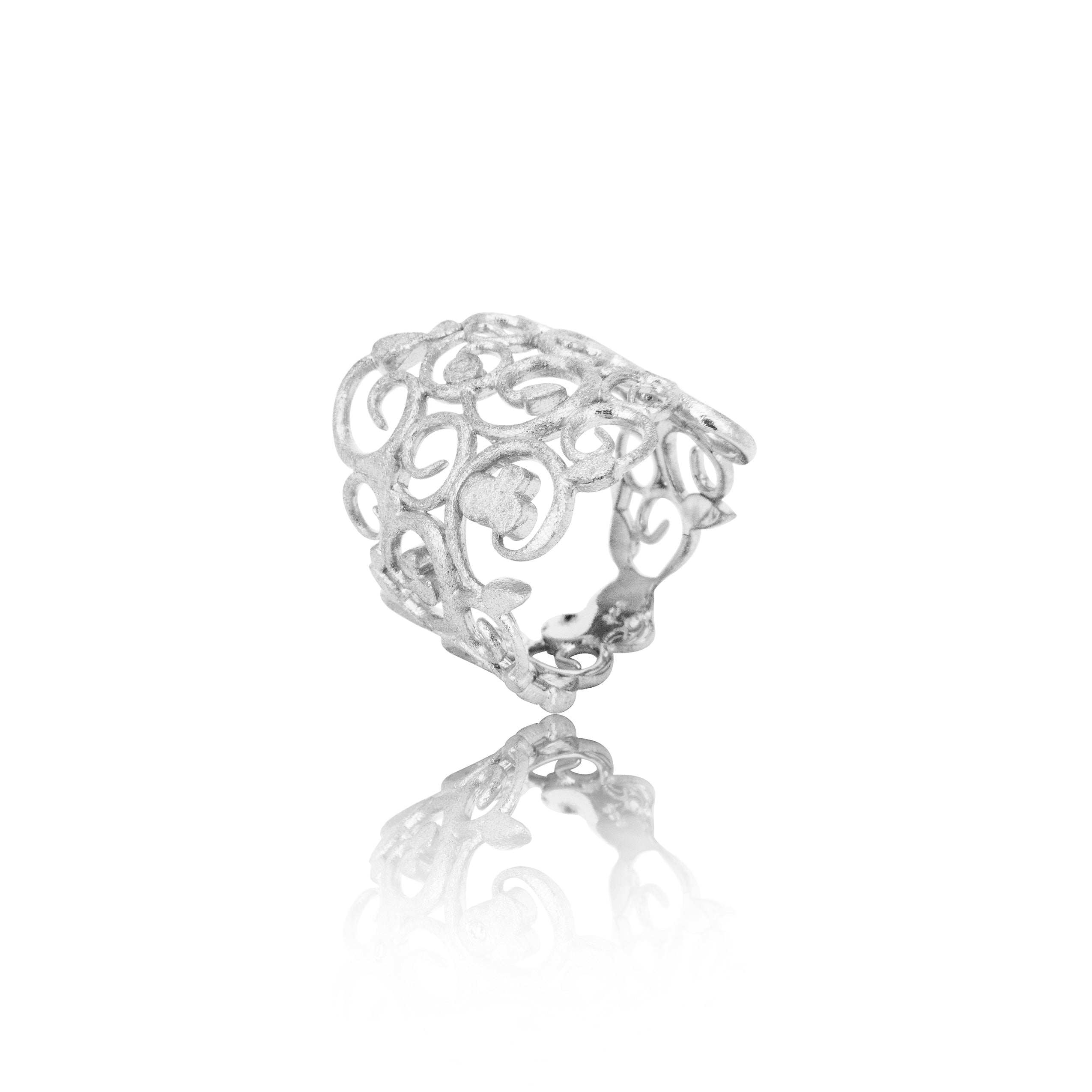 Grace ring "groot" 925/-