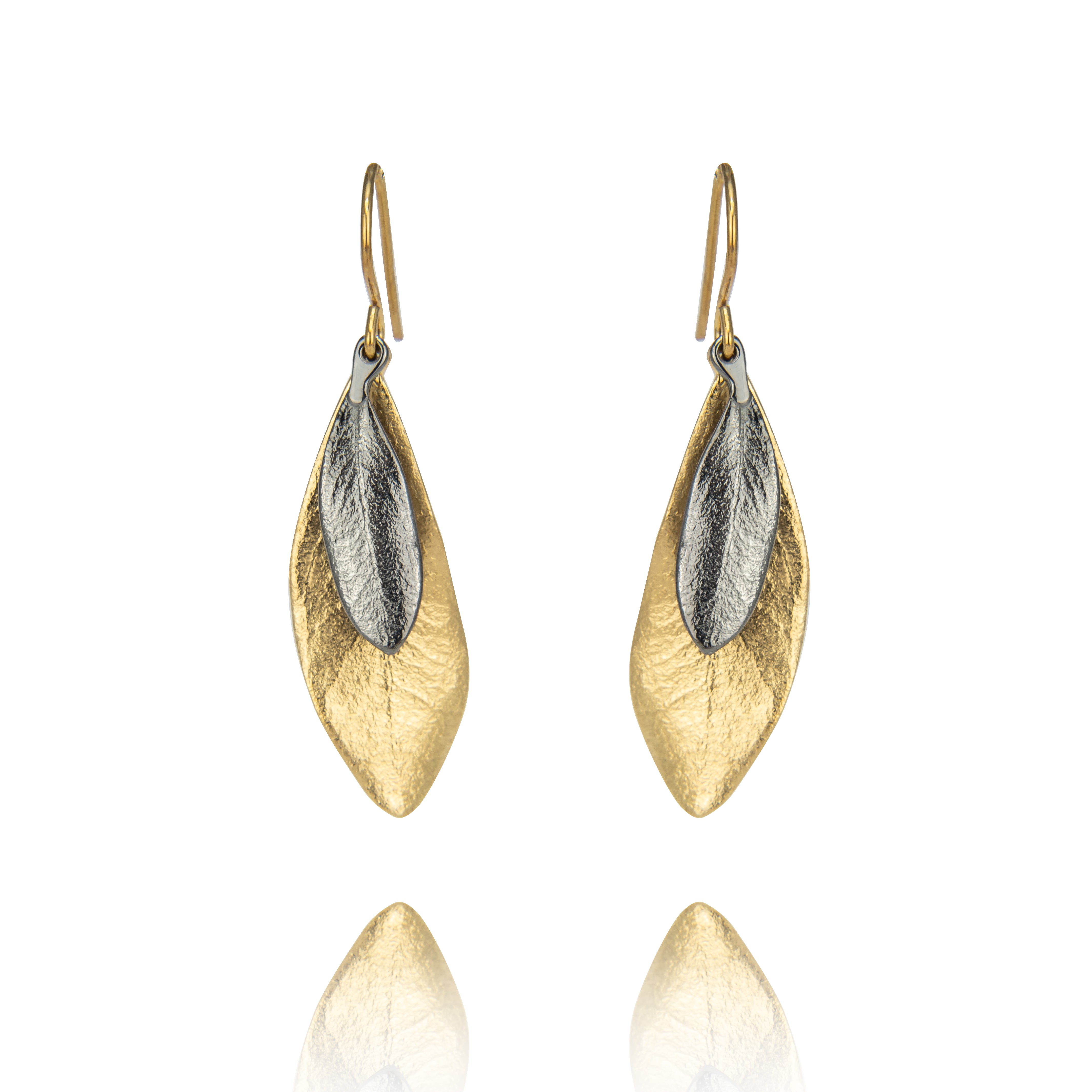 Olivia Boucles d'oreilles "two" 925/-