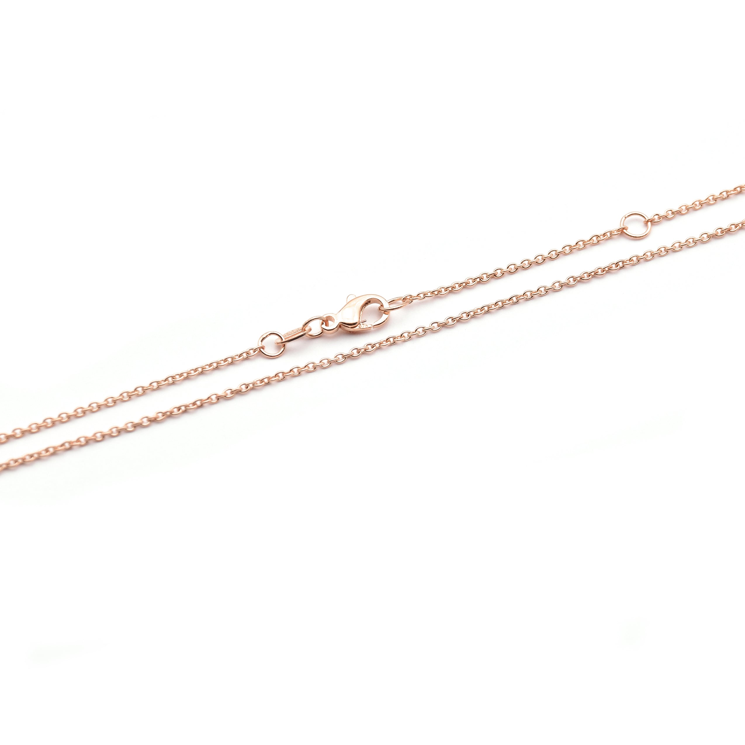 Ankerketting 1,1mm sterling zilver 925/-