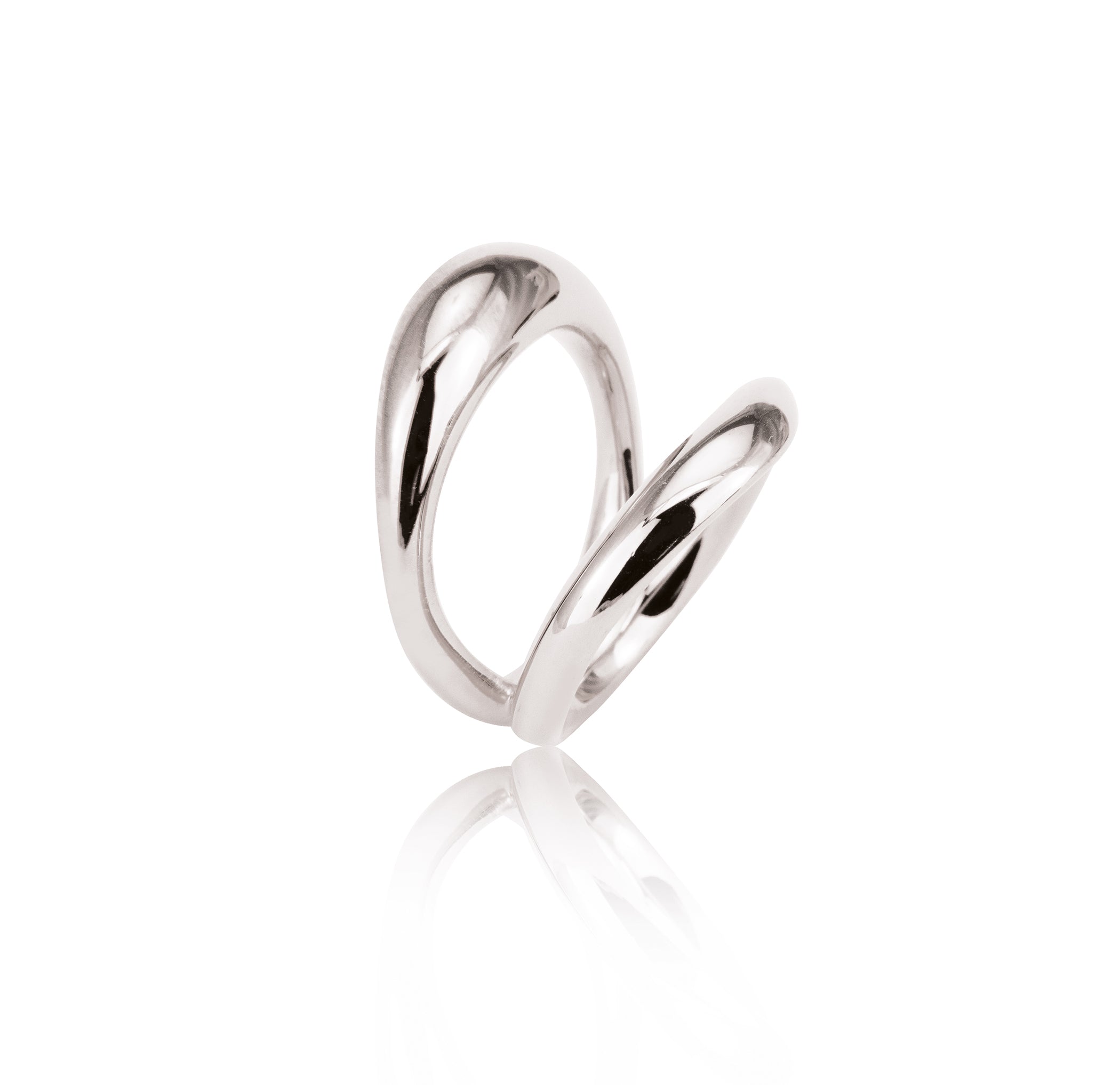 Sluten ring "dubbel" 925/-