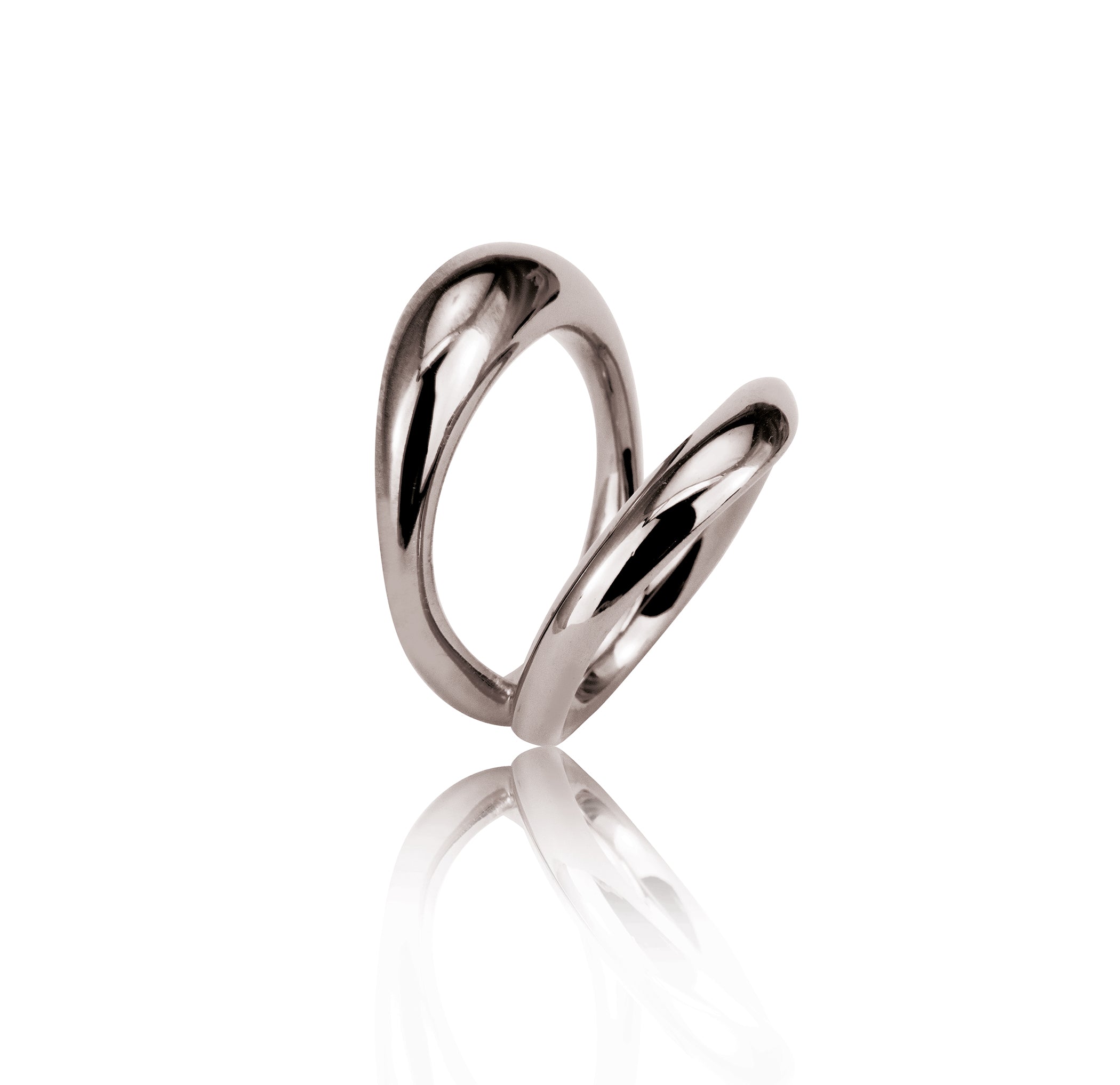 Sluten ring "dubbel" 925/-