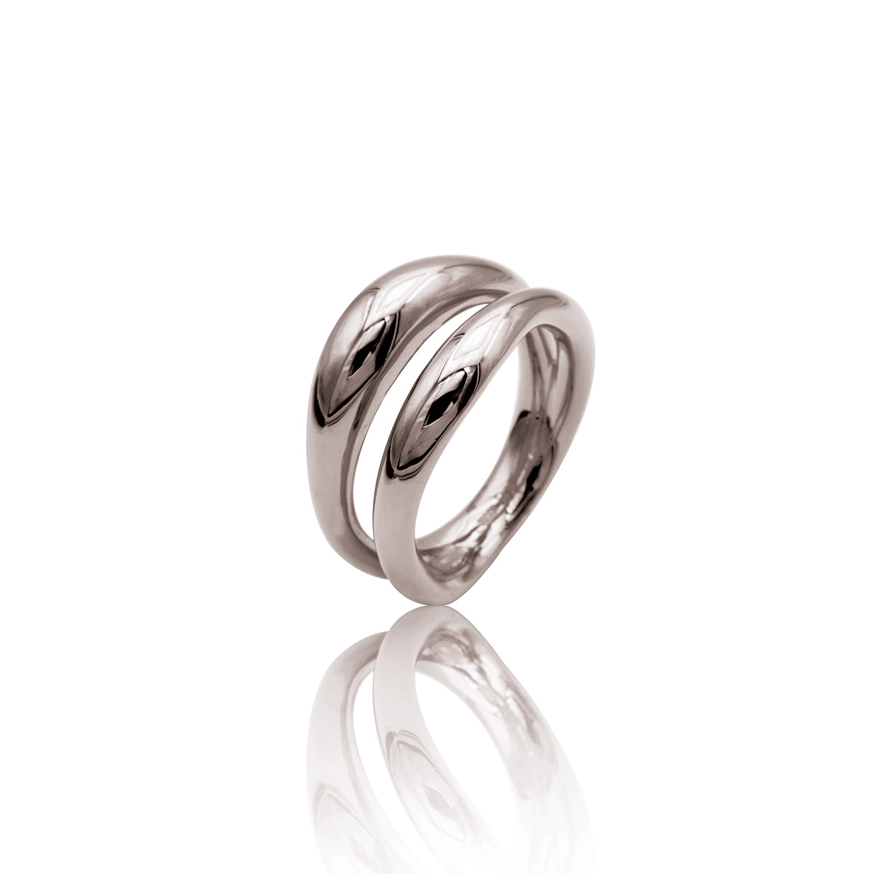 Closed ring "two" 925/-