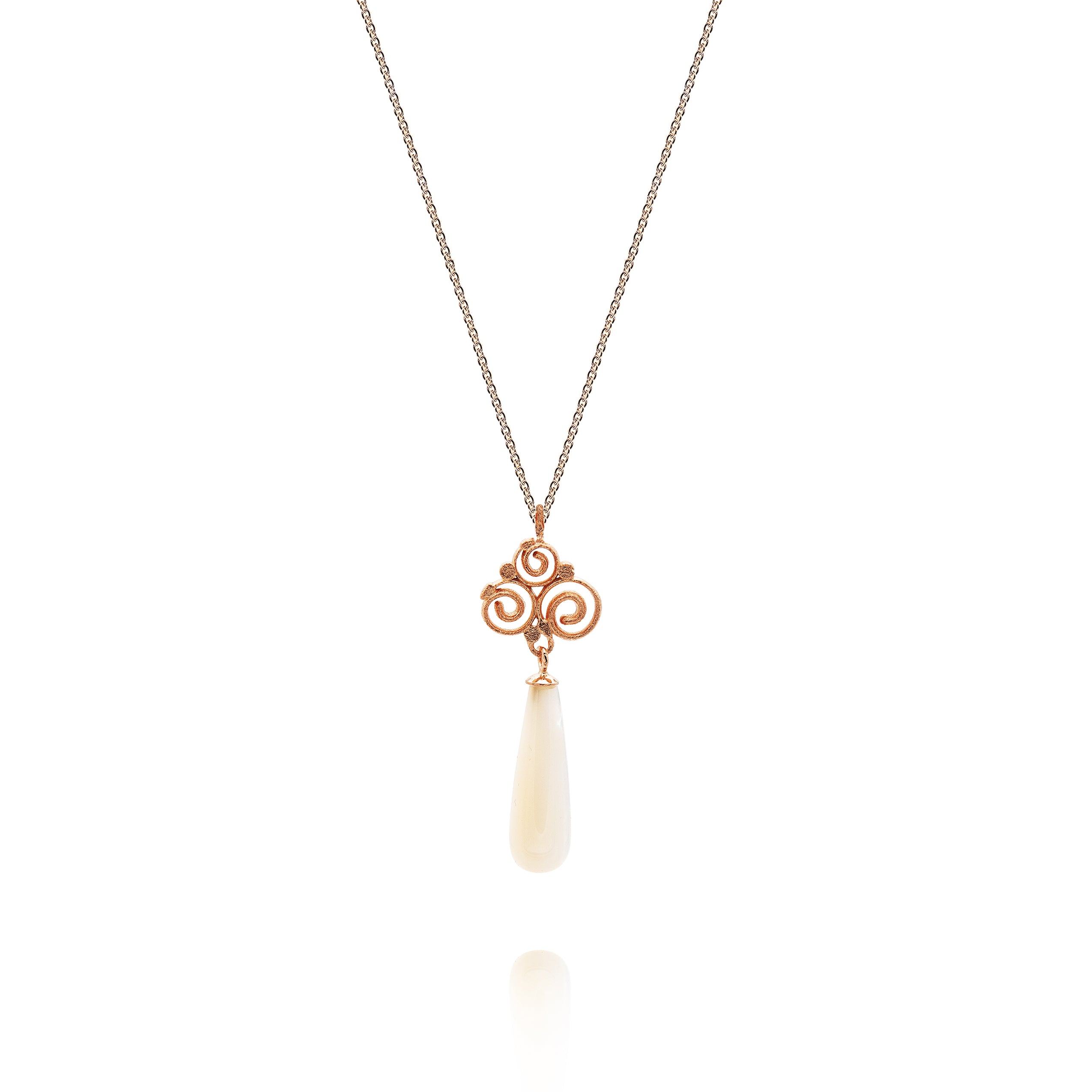 Grace Pendentif 925/- avec pampille de nacre